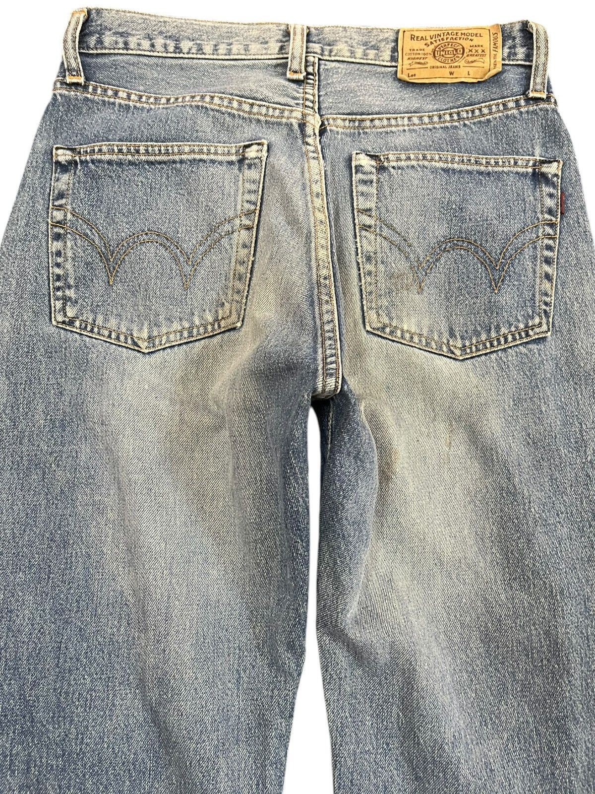 Jun Takahashi × Uniqlo Vintage Uniqlo Hairy Leg Mudwash Denim Size US 29 - 6 Thumbnail