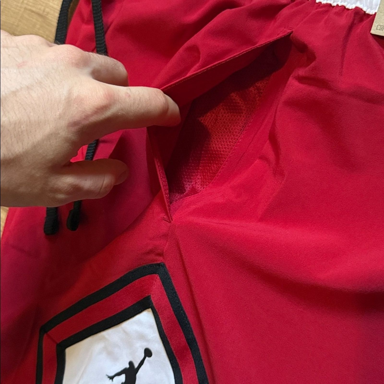 Jordan Brand Jordan Dri-Fit Diamond Chicago Shorts Size US 30 / EU 46 - 3 Thumbnail