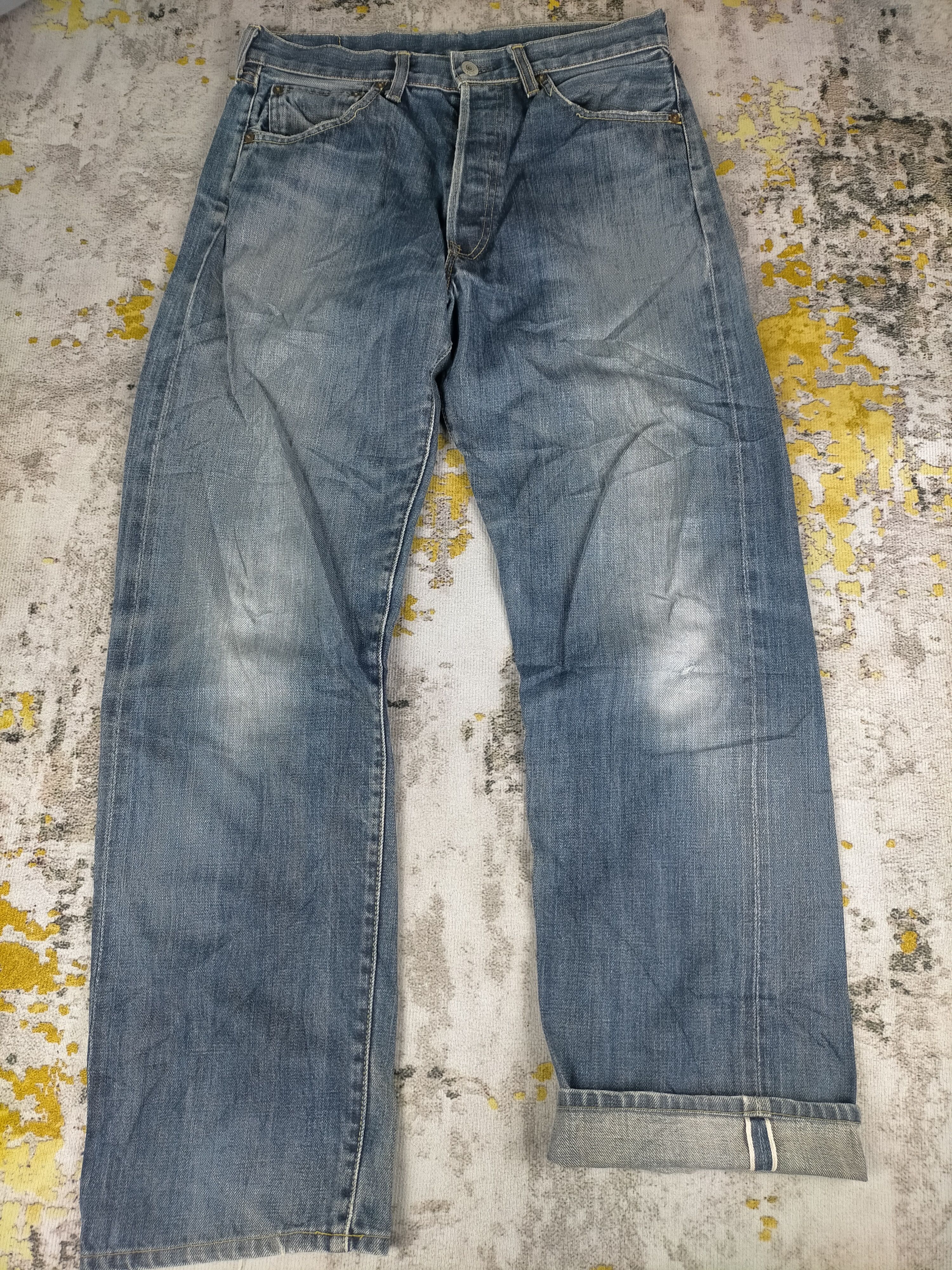 Levi's 🔥 Vintage Lvc Levis 501 Big E Selvedge Size US 30 / EU 46 - 1 Thumbnail