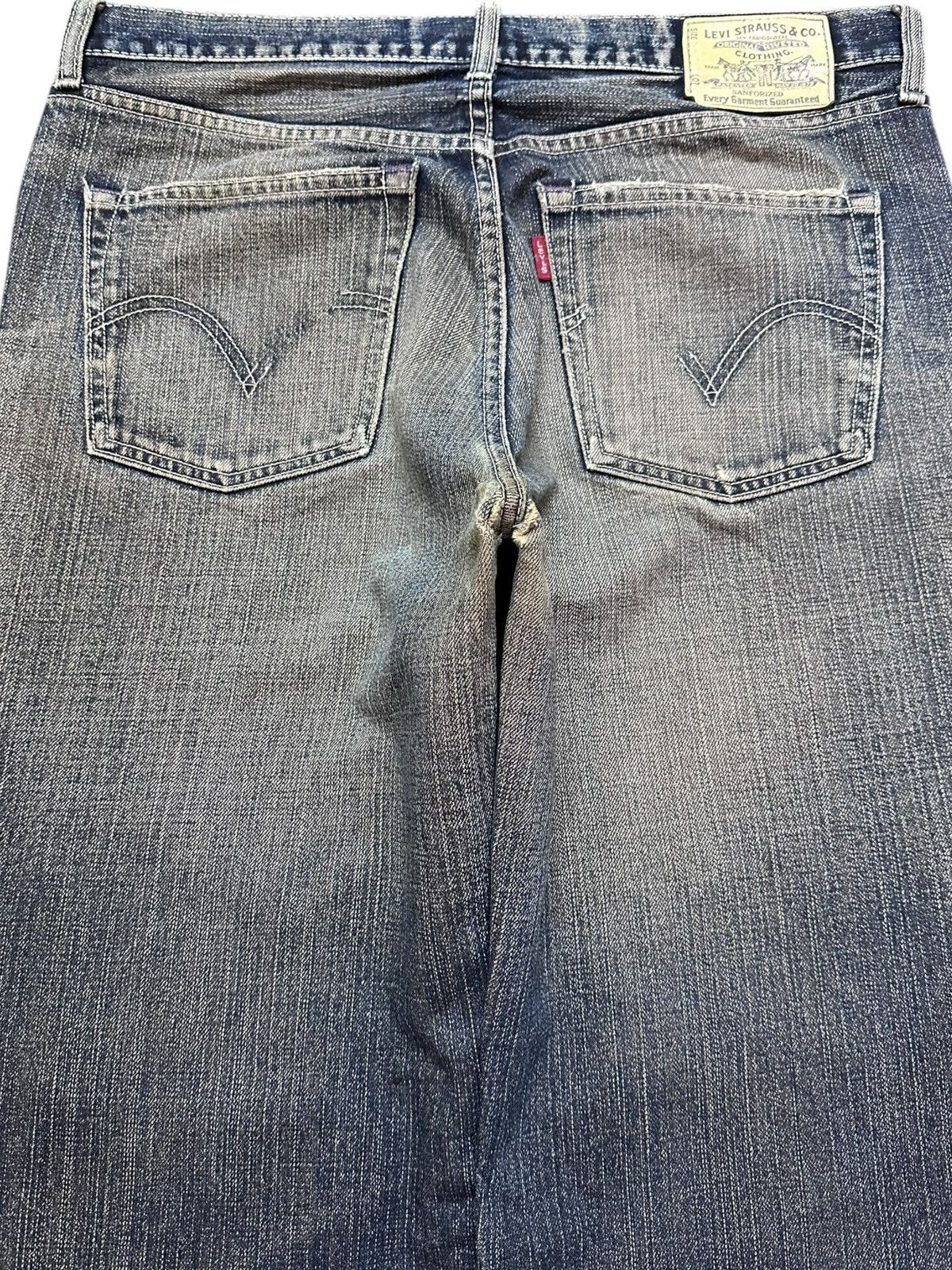 Levi's Vintage Clothing Vintage Levi’s 502 Mudwash Baggy Loose Denim Size US 33 - 6 Thumbnail