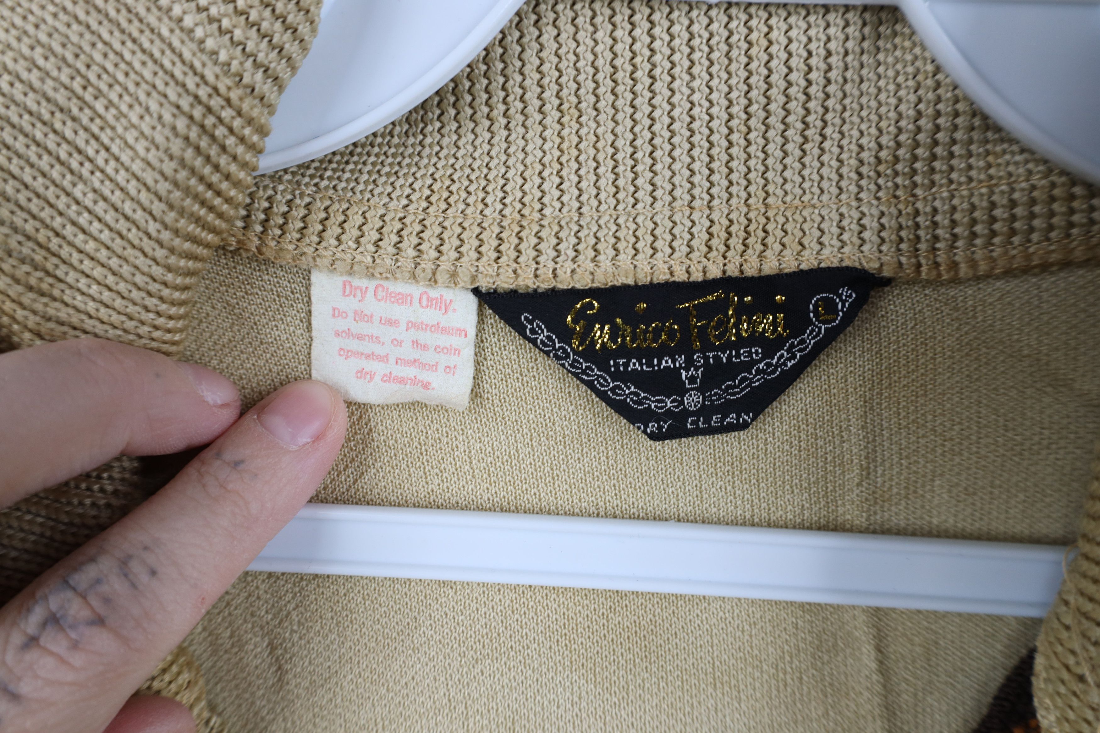 Vintage Vintage 50s 60s Rockabilly Rayon Collared Button Shirt Size US L / EU 52-54 / 3 - 11 Thumbnail