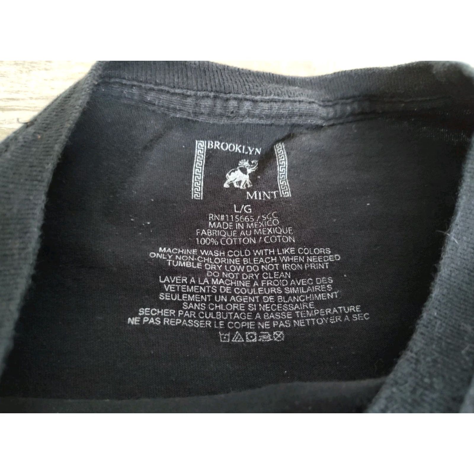 Vintage Notorious BIG Biggie Smalls Graphic T-Shirt Men’s Black Brooklyn Mint Size L 90s Hip Hop Size US L / EU 52-54 / 3 - 4 Thumbnail