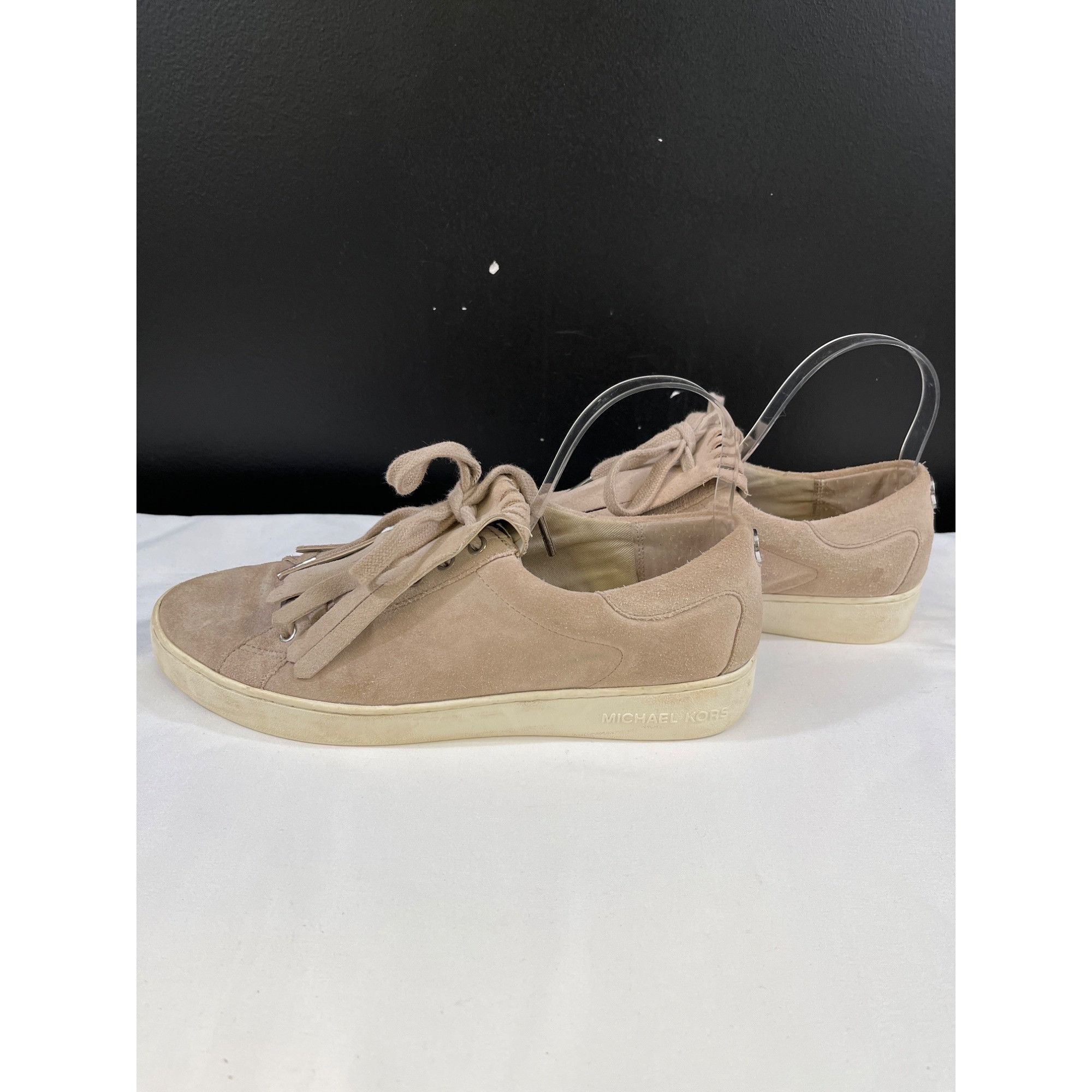 Michael Kors Michael Kors Women's Tan Casual Leather Shoes Size 10M SKU 6 Size US 10 / IT 40 - 4 Thumbnail