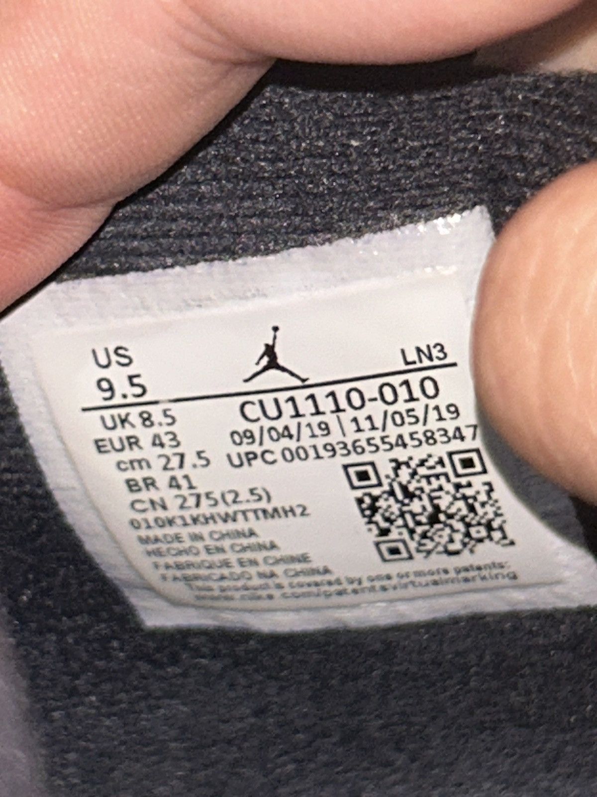 Jordan Brand Jordan 4 black cat size 9.5 Preowned no box Size US 9.5 / EU 42-43 - 9 Thumbnail