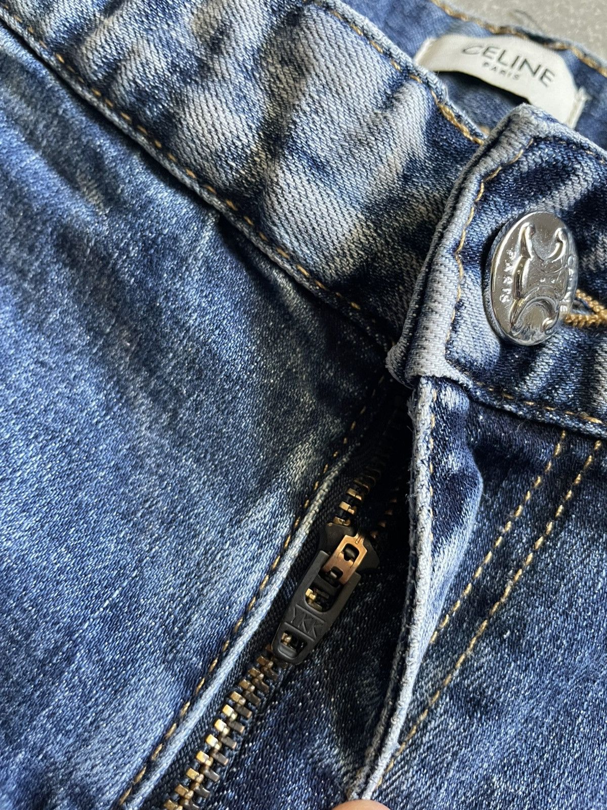 Celine Celine Paris Jeans Monogramm denim pants old money Size 33" - 9 Thumbnail