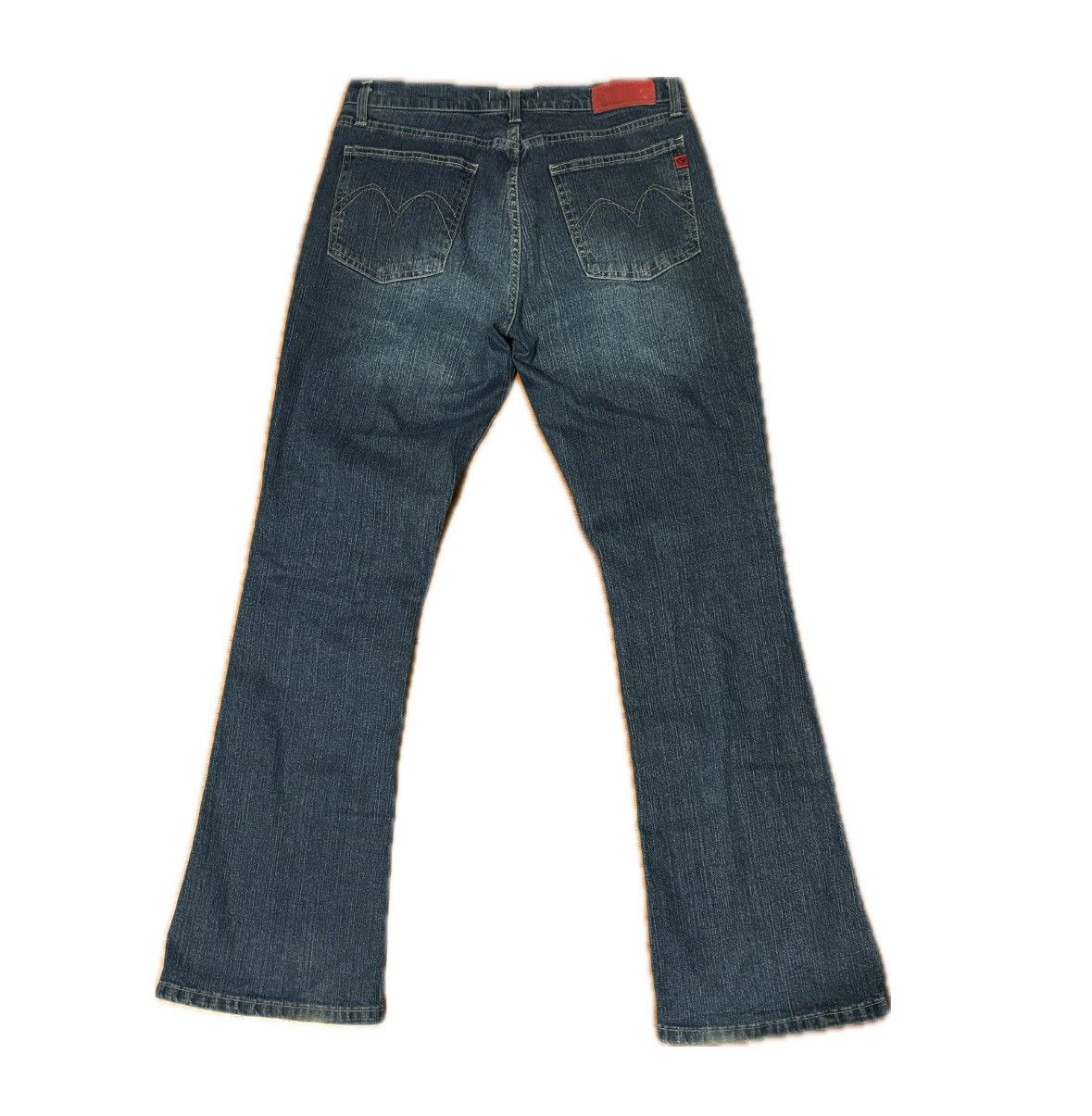 Vintage Flared Vitamina Jeans Made in Italy - size 12 (48) Size 36" / US 14 / IT 50 - 2 Thumbnail