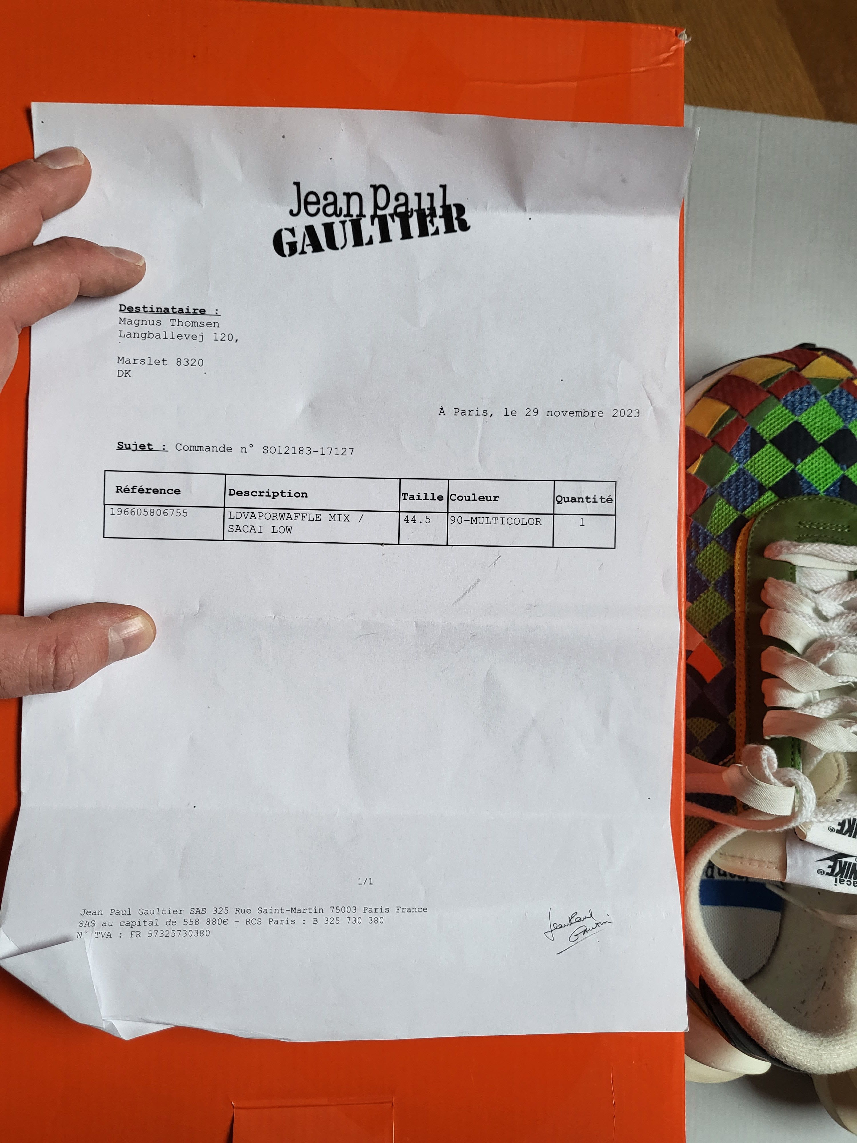 Nike × Sacai × Undercover Nike X Sacai X Jean Paul Gaultier LDWAFFLE Sneakers Size US 10.5 / EU 43-44 - 8 Thumbnail