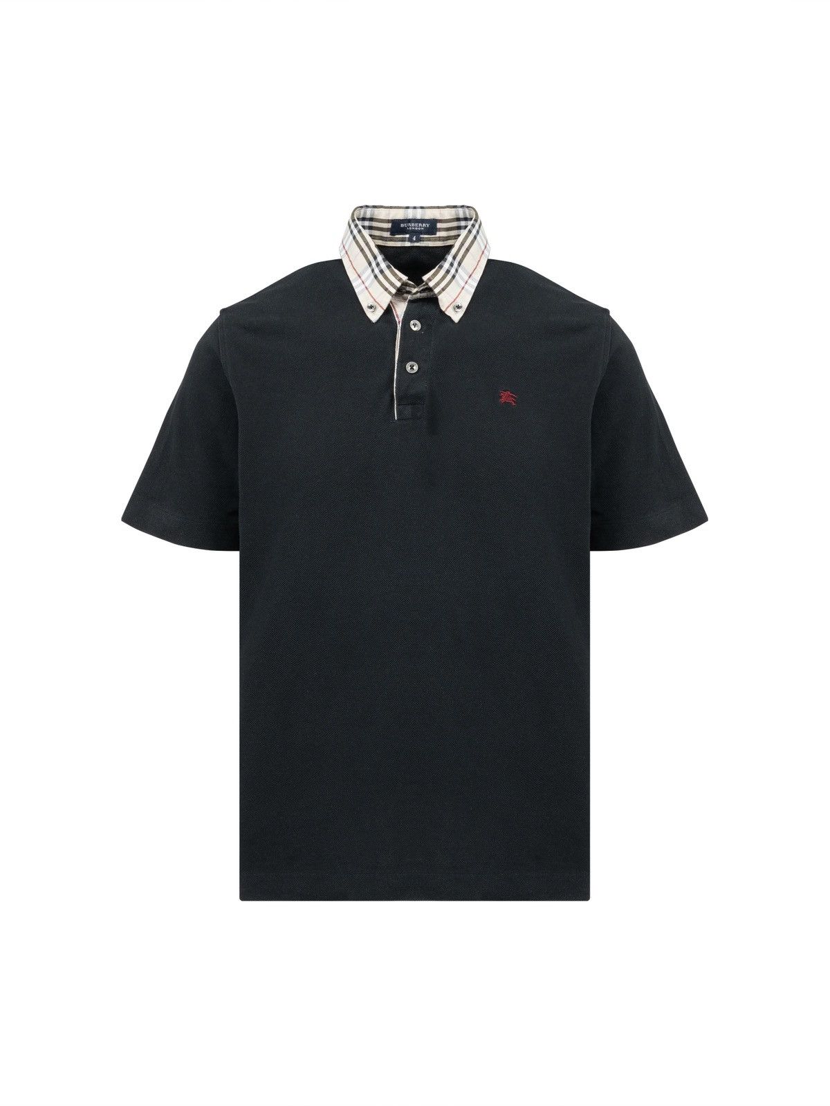 Burberry Burberry tartan polo collar t-shirt Size US M / EU 48-50 / 2 - 1 Thumbnail