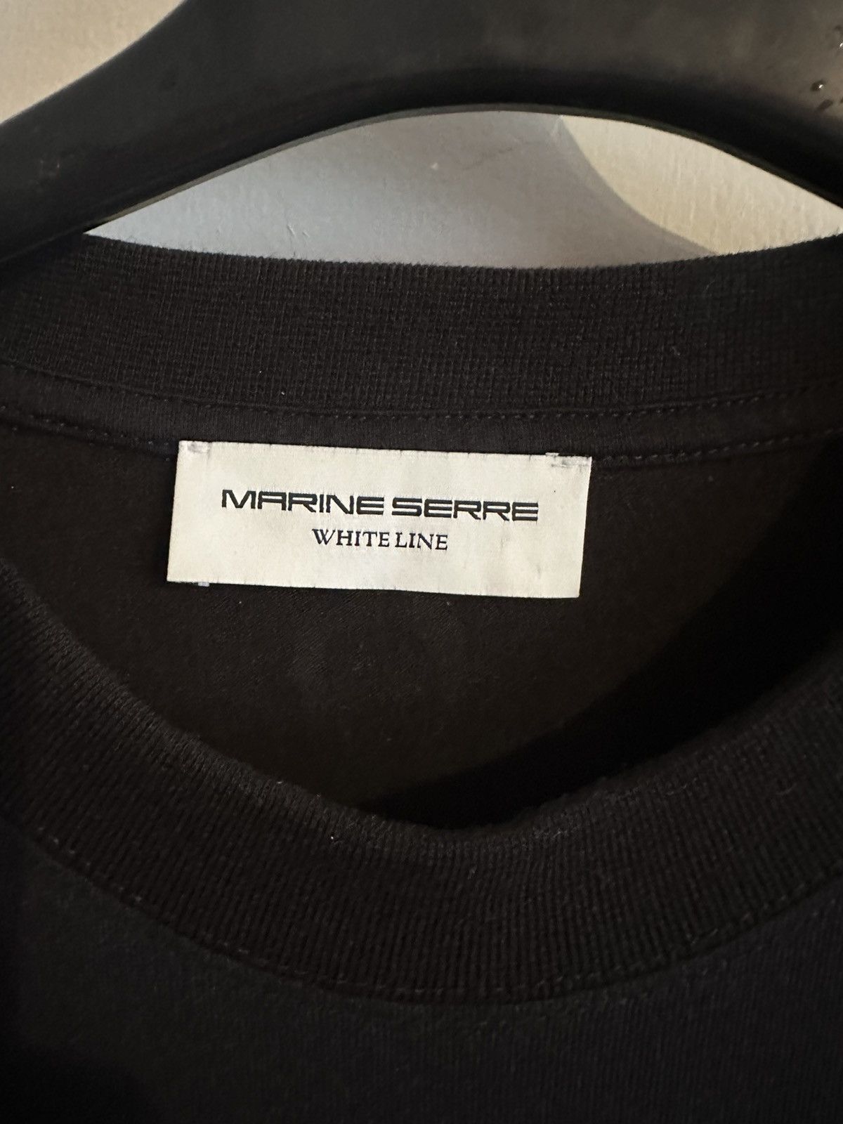 Marine Serre Marine Serre T-shirt - reflective logo Size US M / EU 48-50 / 2 - 3 Thumbnail