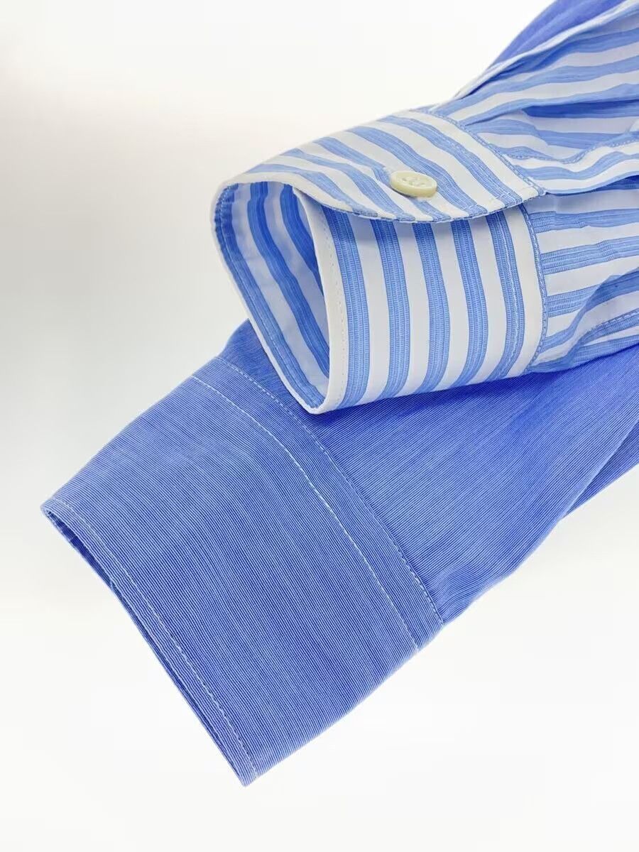 Comme des Garcons × Comme des Garcons Homme Deux Striped Button Shirt Size US S / EU 44-46 / 1 - 3 Thumbnail