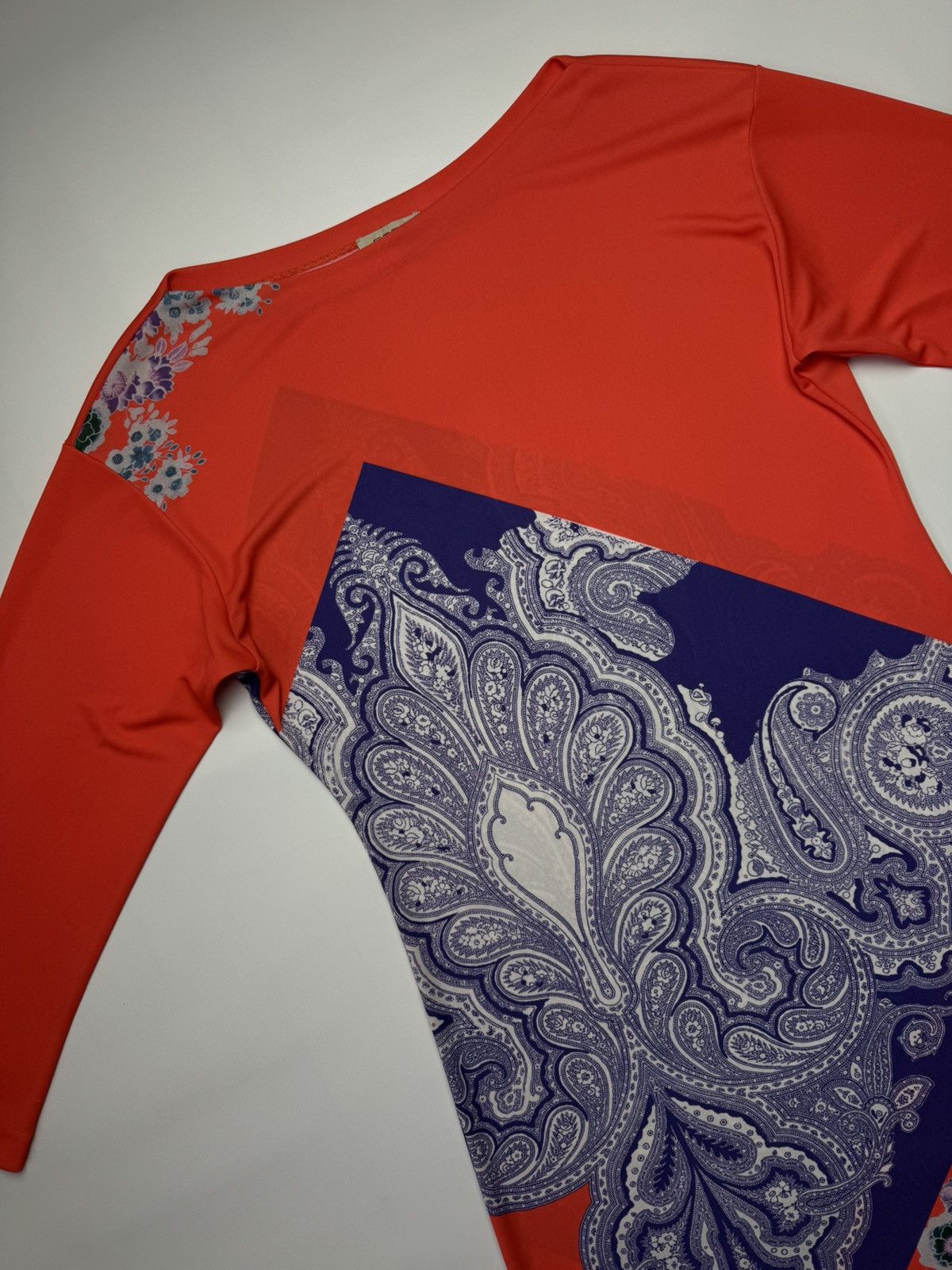 Etro Etro Milano Iconic Paisley Print Silk-Blend Dress - Size M Size M / US 6-8 / IT 42-44 - 3 Thumbnail