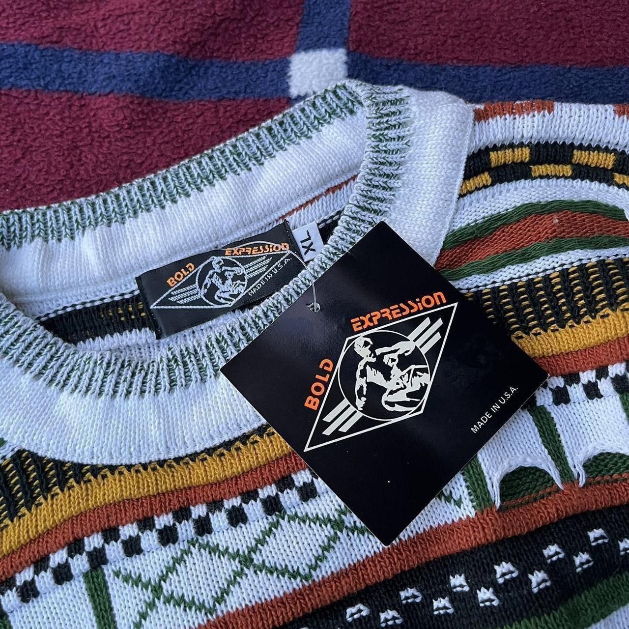 Other Vintage COOGI style knit textured crewneck sweater Size US XL / EU 56 / 4 - 4 Thumbnail