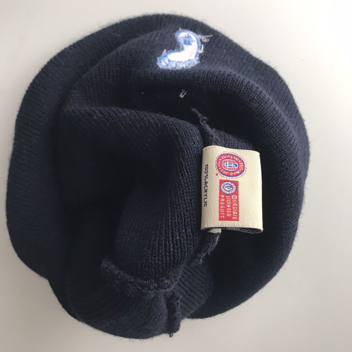 Carhartt × Carhartt Wip × Vintage Vintage North Carolina Tarheels Barhartt Beanie Size ONE SIZE - 3 Thumbnail