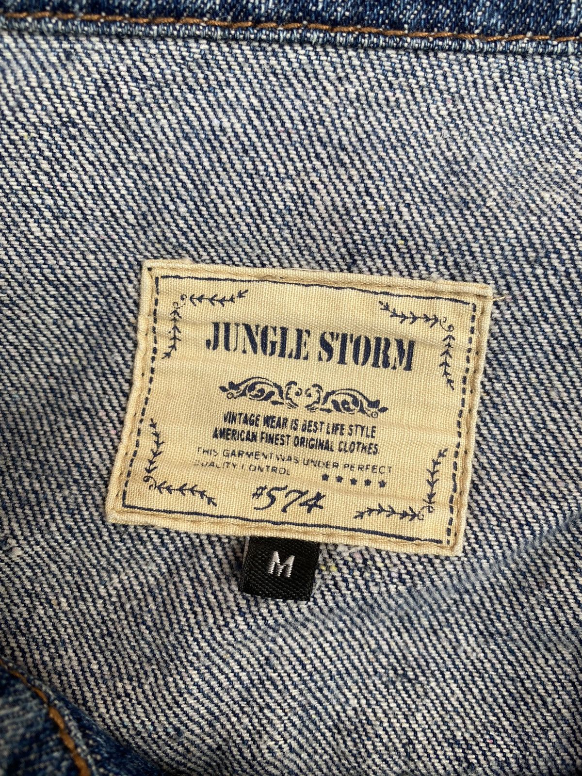 Issey Miyake × Japanese Brand Vintage Jungle Storm Indigo Coverall. #E8 Size US 32 / EU 48 - 8 Thumbnail