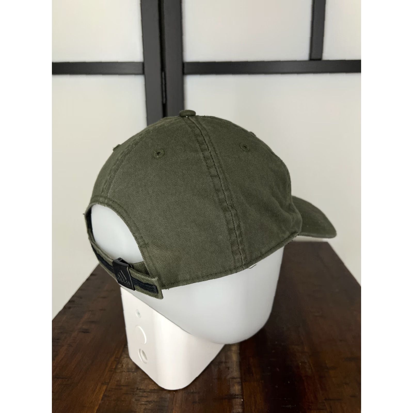 Adidas Adidas Hat Adult One Size Green White 100% Cotton Climalite Twill Cap Size ONE SIZE - 7 Thumbnail