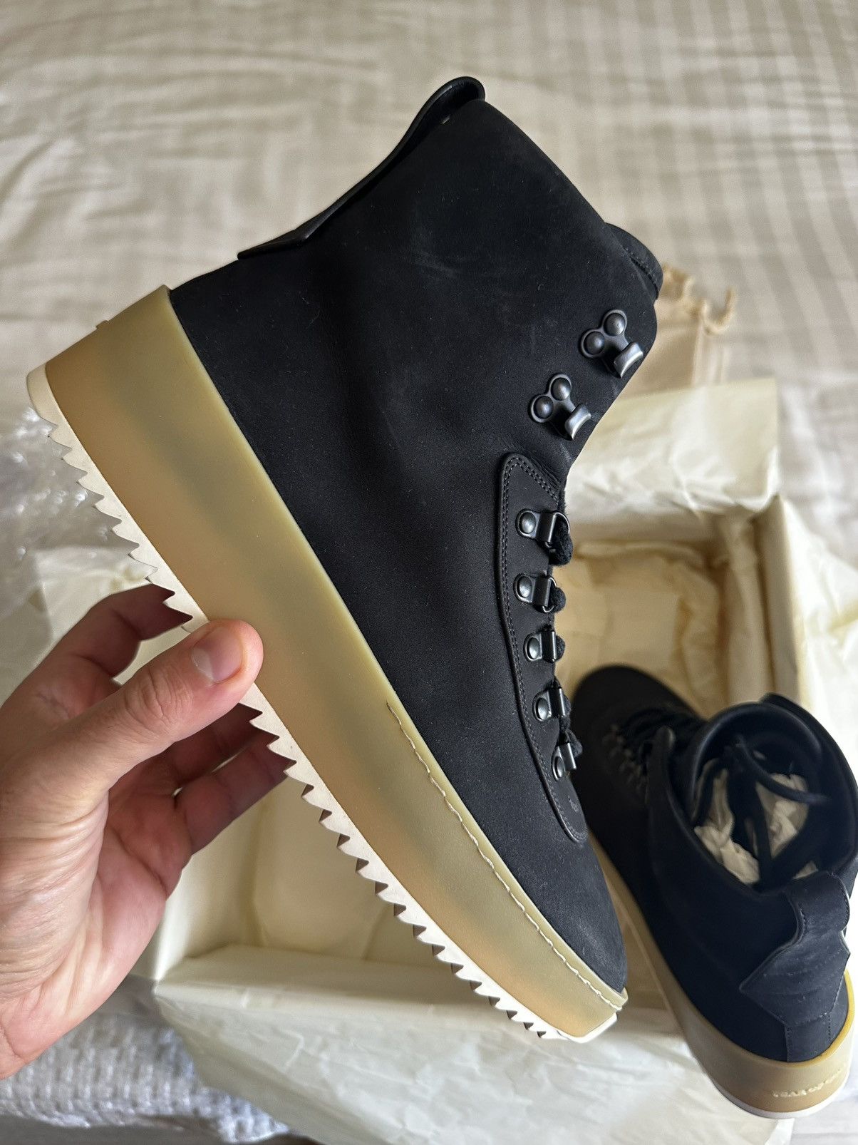 Fear of God 5th collection hiker sneaker Size US 9.5 / EU 42-43 - 3 Thumbnail