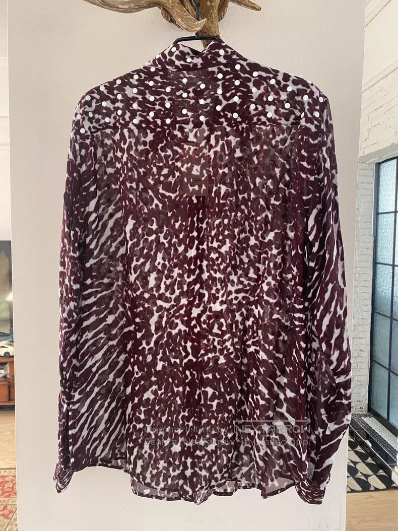 Dries Van Noten Dries Van Noten Polka Dot Printed Shirt Size US S / EU 44-46 / 1 - 6 Thumbnail