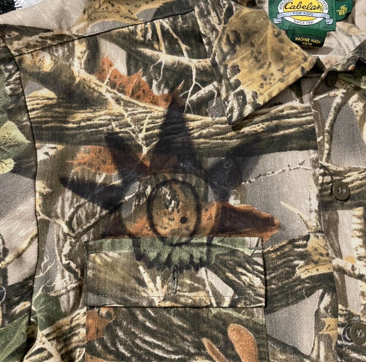 Realtree Vintage Realtree camo button-up shirt DIY DRAWINGS Size US M / EU 48-50 / 2 - 4 Thumbnail