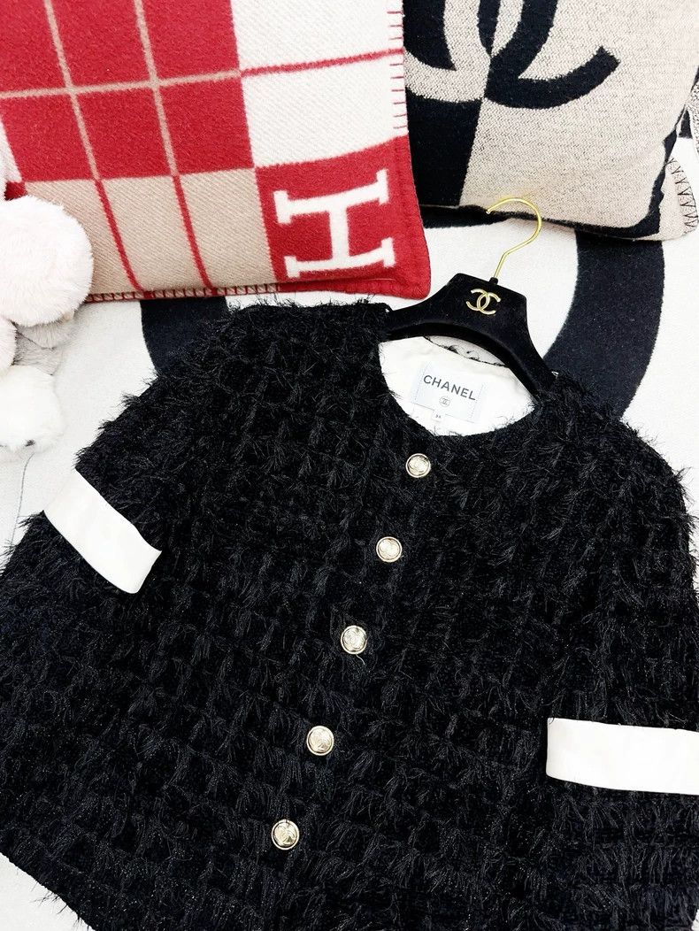 Chanel Chanel Equestrian series black tassel three-dimensional pl Size XXS / US 00 / IT 34 - 2 Thumbnail