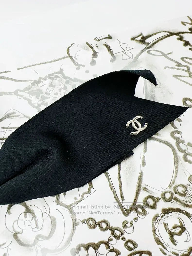 Chanel Chanel 21B black bow hair clip Size ONE SIZE - 4 Thumbnail