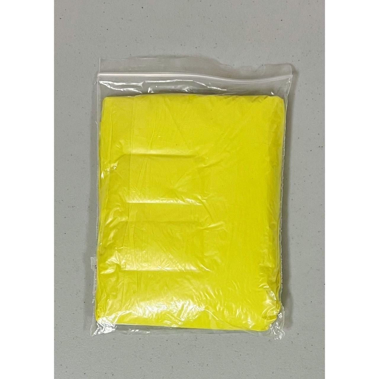 Japanese Brand × Vintage Yellow Emergency All-Weather Poncho Unisex O/S NWT ⛈️ Size ONE SIZE - 2 Thumbnail