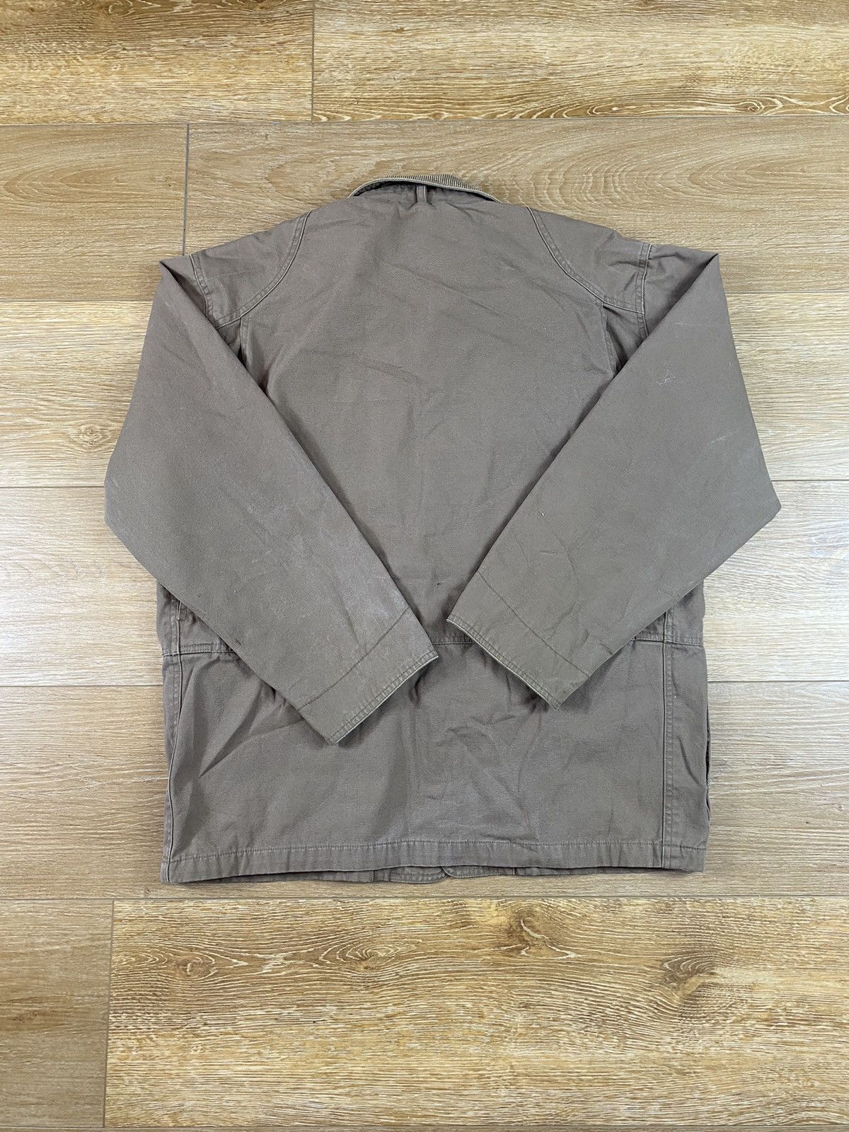L.L. Bean Vintage 90s L.L Bean Style Flannel Lined Barn Coat Size US L / EU 52-54 / 3 - 6 Thumbnail