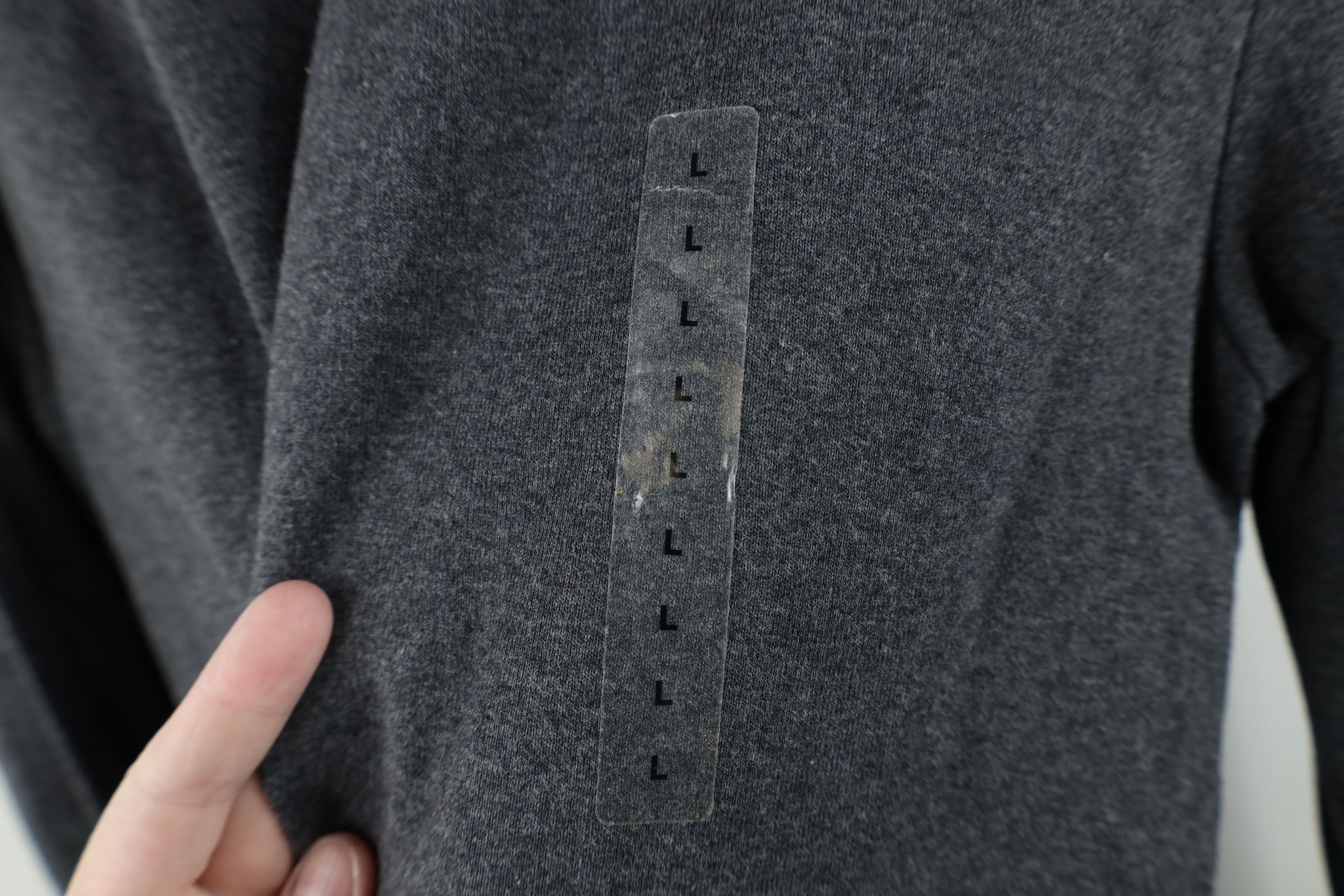 Gap Deadstock Vintage Y2K Gap Turtleneck T-Shirt Heather Gray Size US L / EU 52-54 / 3 - 4 Thumbnail