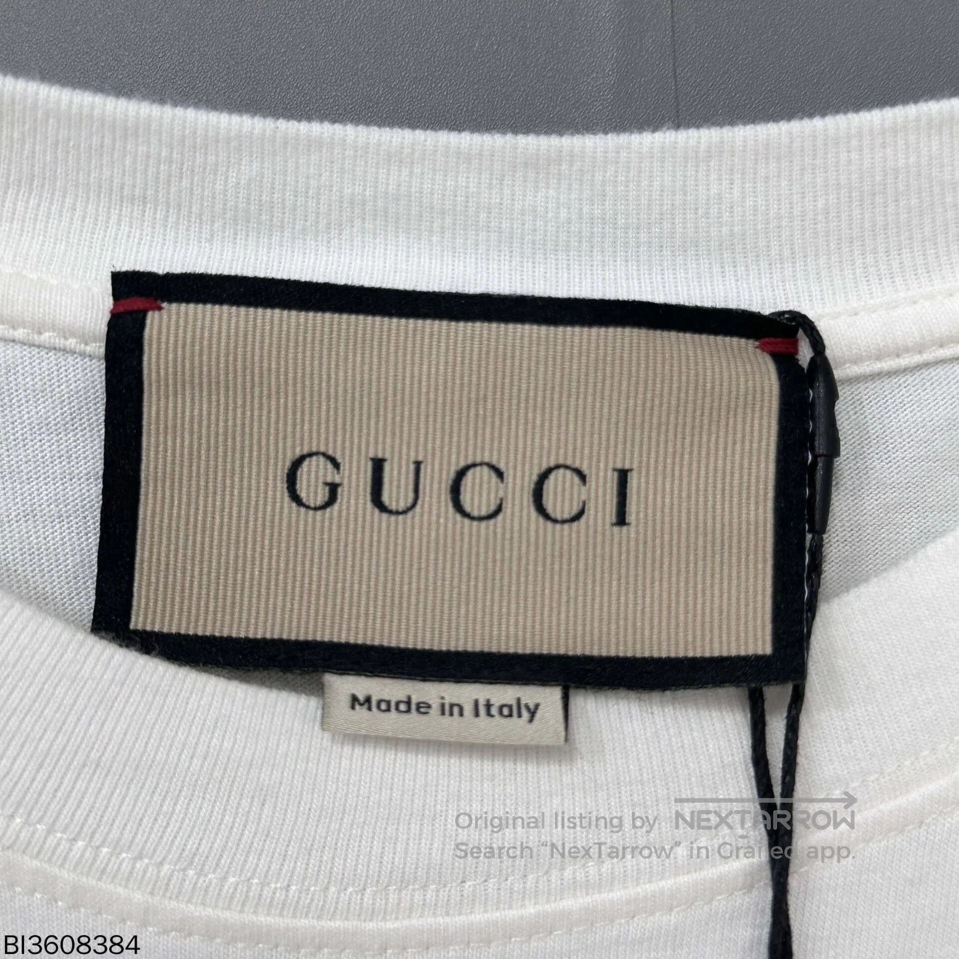Gucci white short sleeve t-shirt by gucci. Size US S / EU 44-46 / 1 - 4 Thumbnail