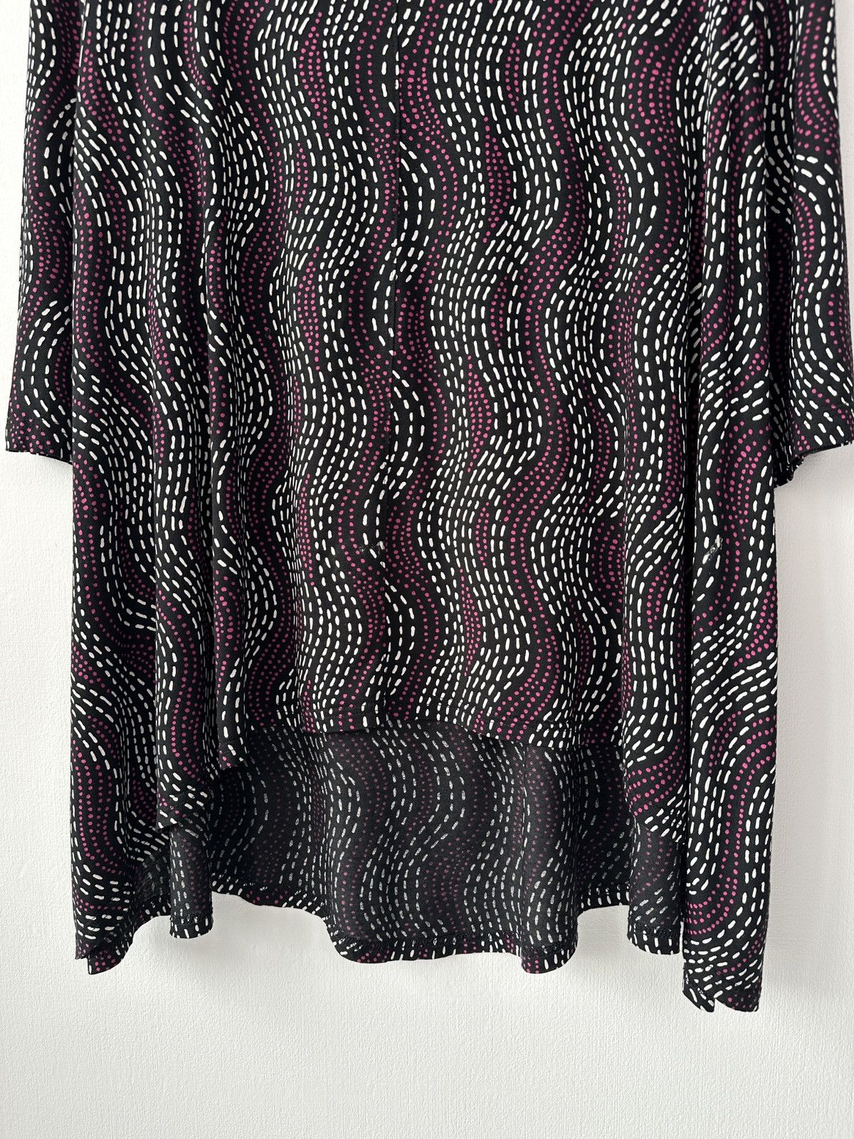 Gudrun Sjoden GUDRUN SJODEN Micromodal Tunic Top Blouse Wave Print Size XL Size XL / US 12-14 / IT 48-50 - 4 Thumbnail
