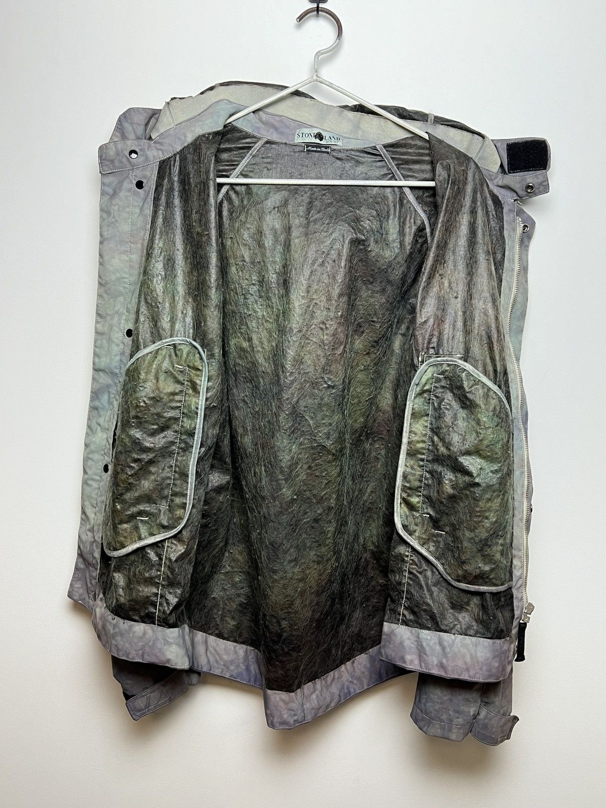 Stone Island stone island y2k 90s camo jacket tie dye Size US L / EU 52-54 / 3 - 17 Thumbnail