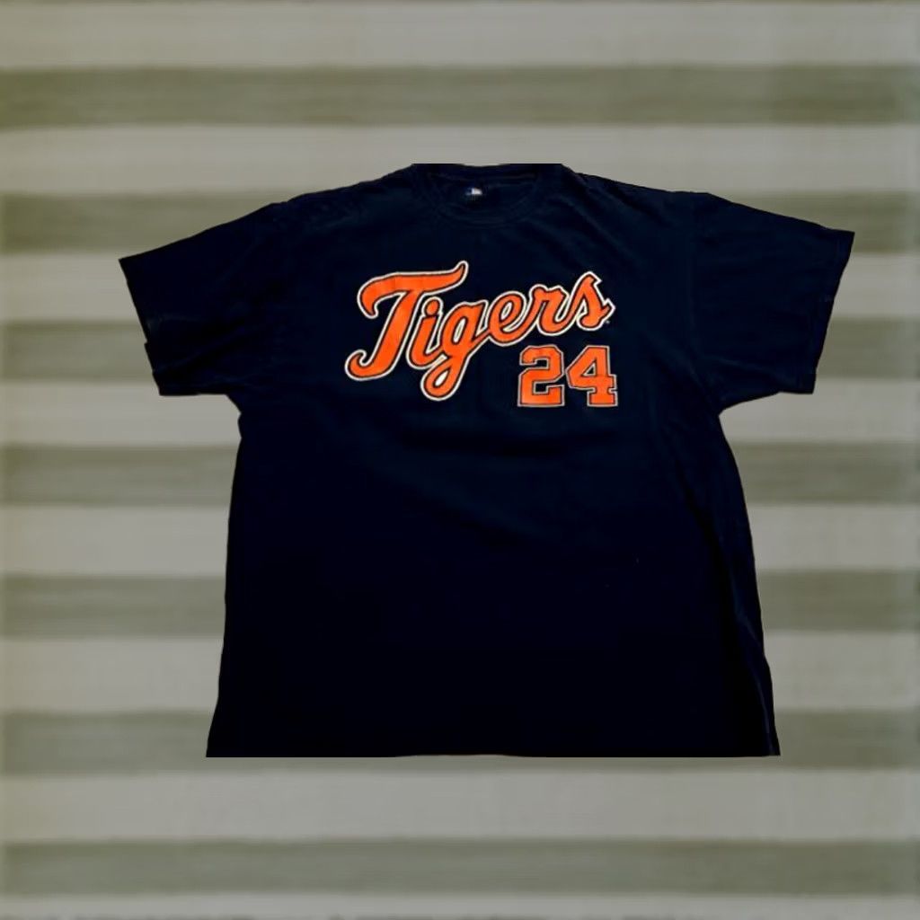 Vintage Majestic T-Shirt Detroit Tigers Crew Neck Blue XL Logo Sports Men M Majestic XL Tigers Cabrera 24 Jersey Shirt Size US XL / EU 56 / 4 - 1 Thumbnail