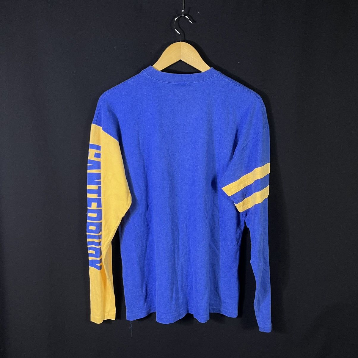 Canterbury of New Zealand Vintage Canterbury RUCK Big Logo Spellout Rugby Tshirt Size US M / EU 48-50 / 2 - 2 Thumbnail