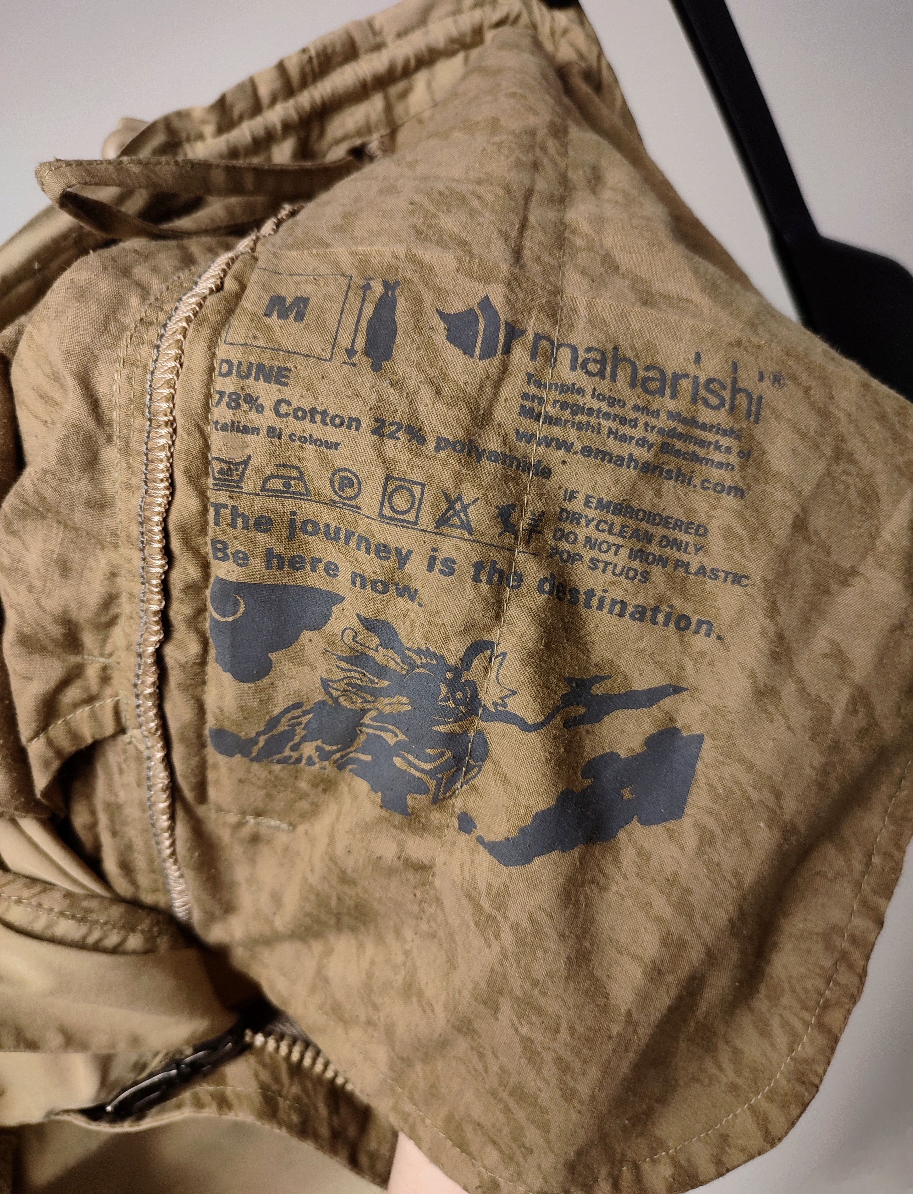 Japanese Brand Maharishi Dune Cargo Parachute Snopants Size US 30 / EU 46 - 17 Thumbnail