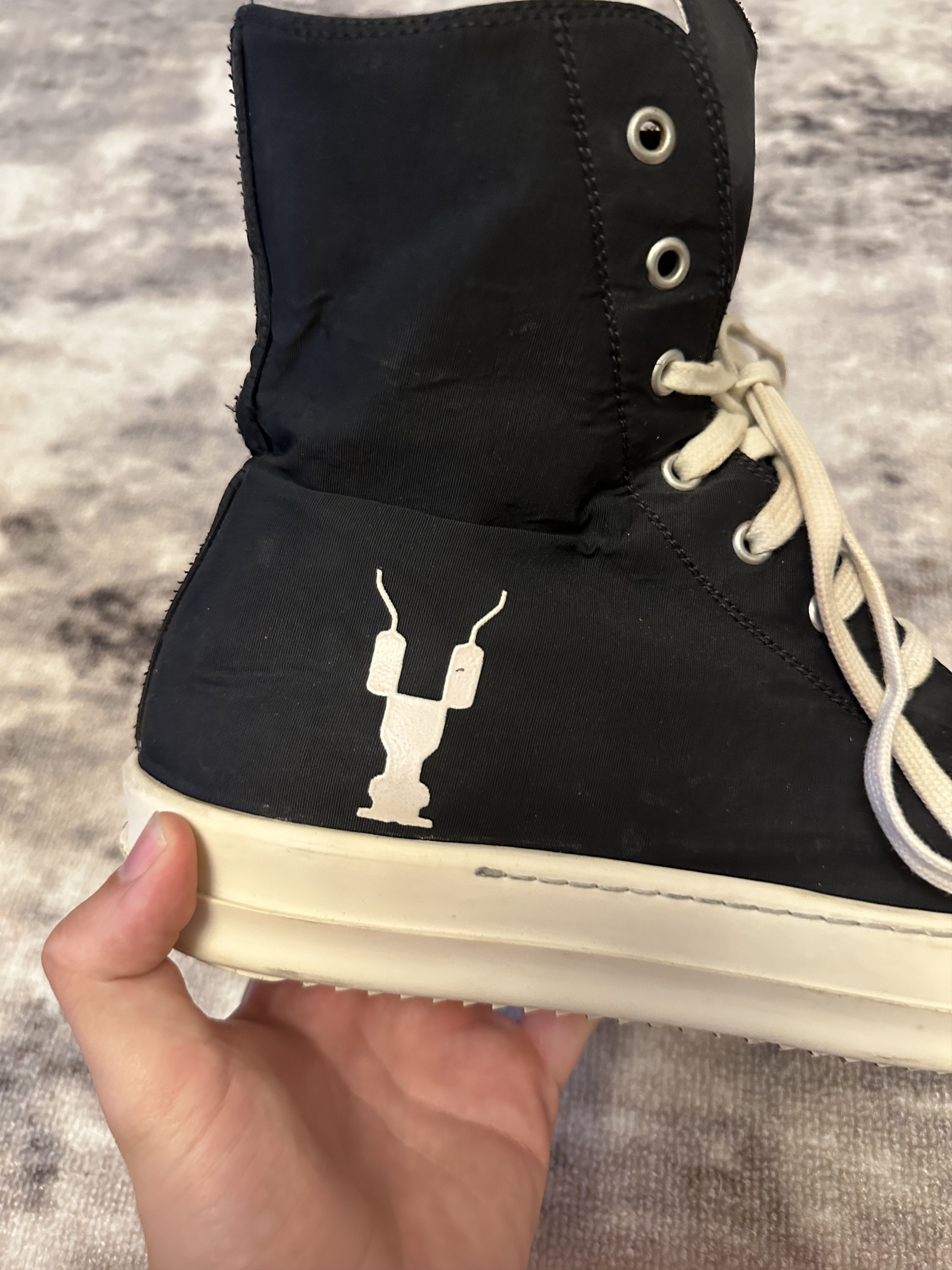 Rick Owens Drkshdw Rick Owens Ramones High Size US 9 / EU 42 - 12 Thumbnail