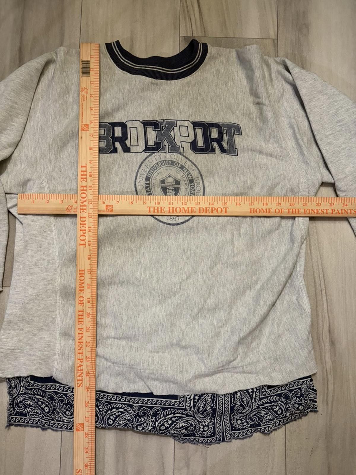 Champion Old Park (Kiminori Nakamura) Upcycled Champion Sweatshirt Size US L / EU 52-54 / 3 - 6 Thumbnail