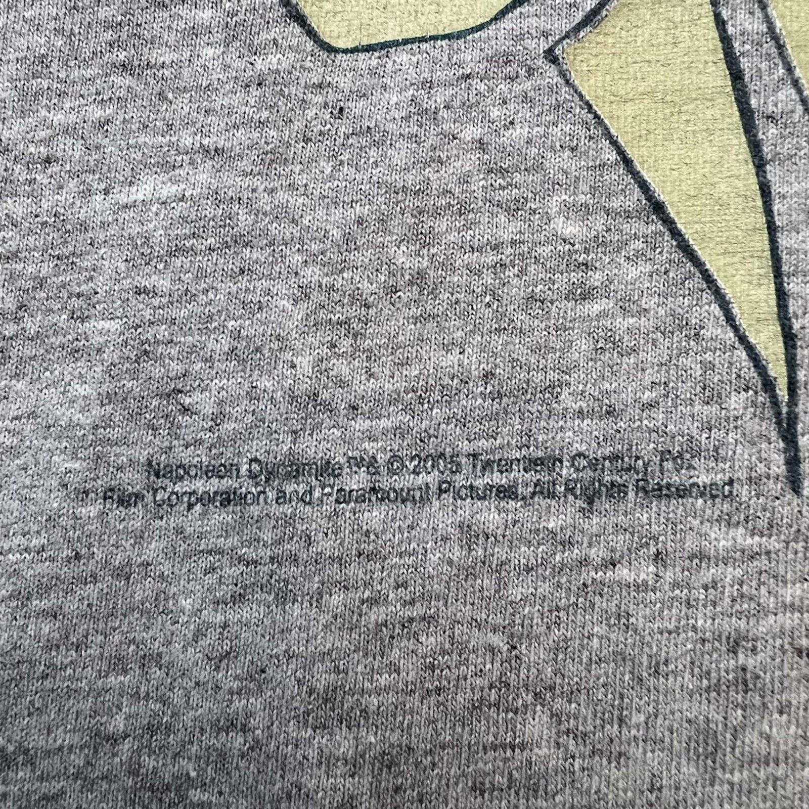 Vintage Vintage 2005 Napoleon Dynamite T Shirt Dang! Movie Promo Tee Size US L / EU 52-54 / 3 - 4 Thumbnail