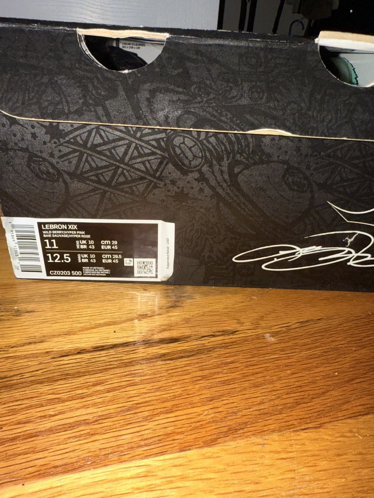 Nike Purple And Black Lebron 9 Elite Size US 11 / EU 44 - 6 Thumbnail