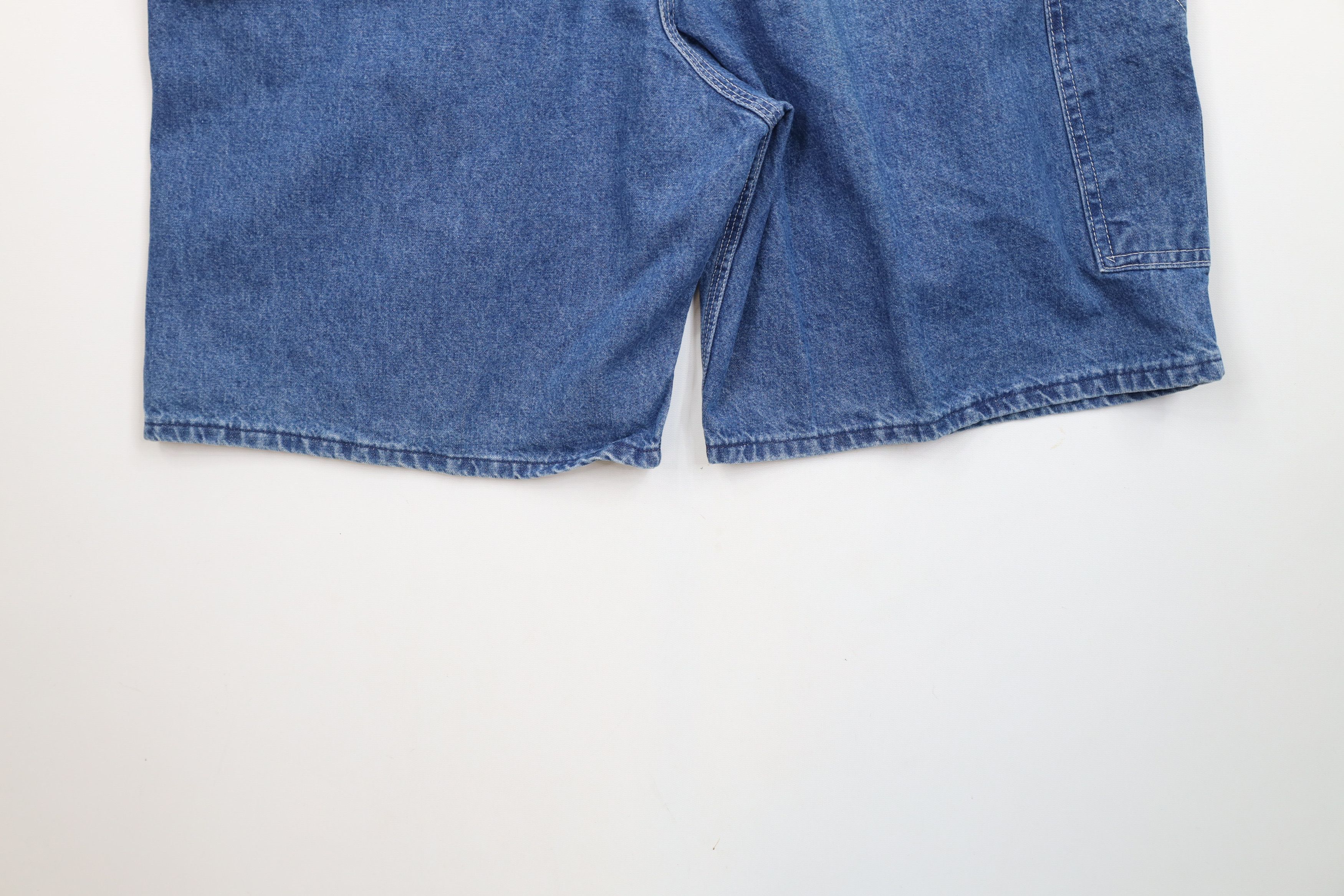 Vintage Vintage 90s OshKosh B'Gosh Fit Dungaree Denim Shorts USA Size US 38 / EU 54 - 13 Thumbnail