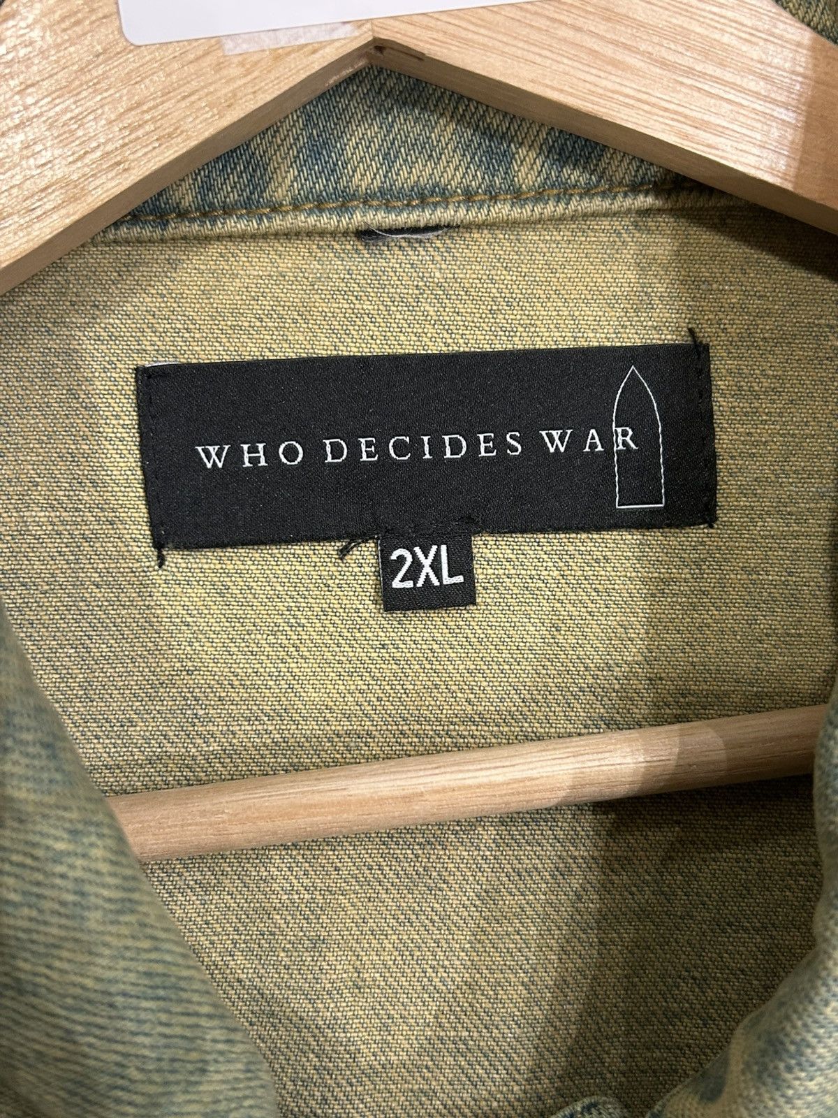 Who Decides War Who Decides War Unfurled Denim Jacket Size US XXL / EU 58 / 5 - 3 Thumbnail
