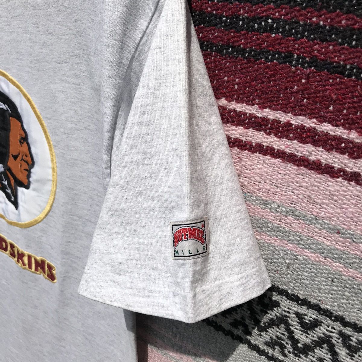 NFL 💥Rare💥Vintage 90s Redskins NFL Team Shirt Embroidery Redskin Size US M / EU 48-50 / 2 - 11 Thumbnail
