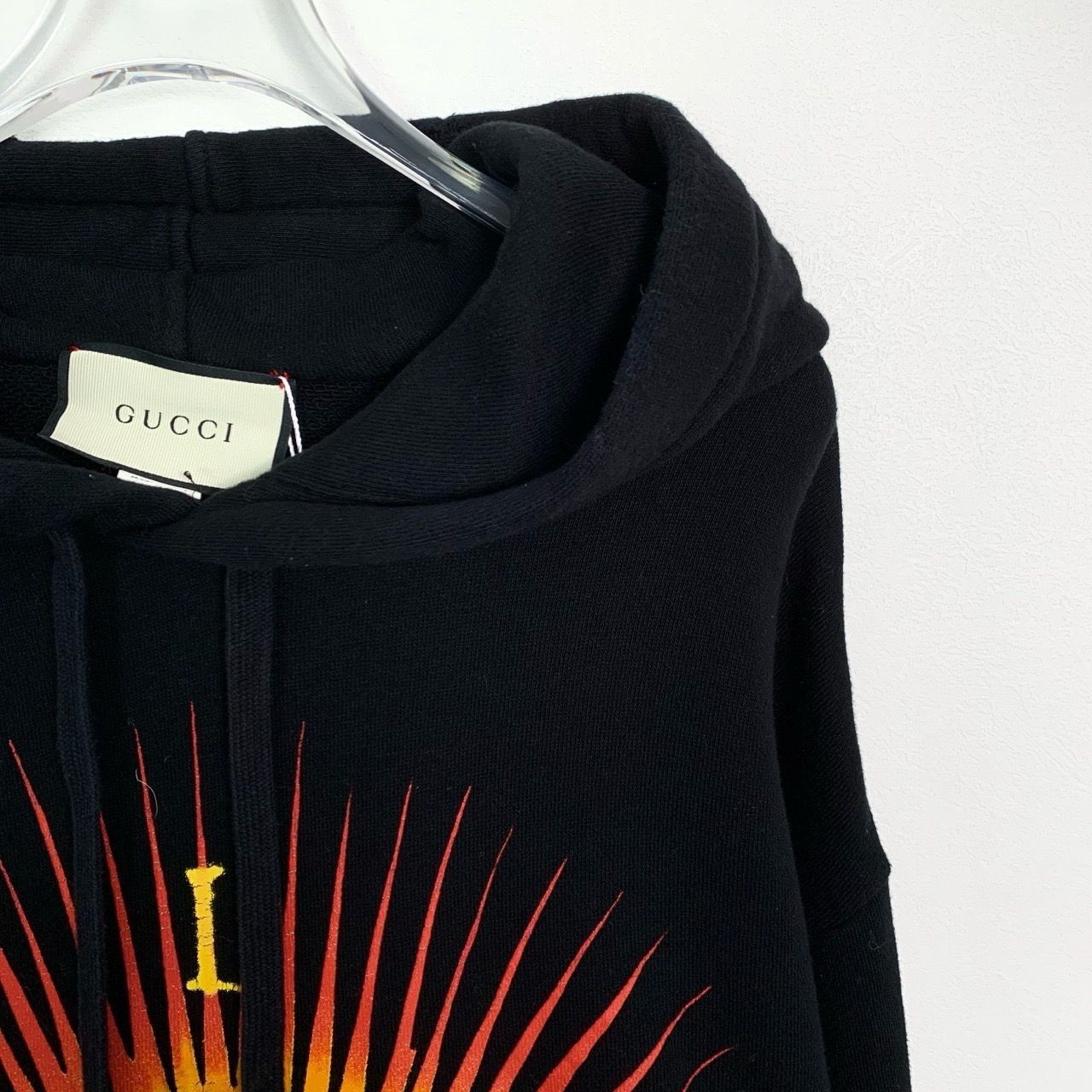 Gucci GUCCI Black Hooded Sweatshirt With Tiger Head Graphic & Futu Size XS / US 0-2 / IT 36-38 - 5 Thumbnail