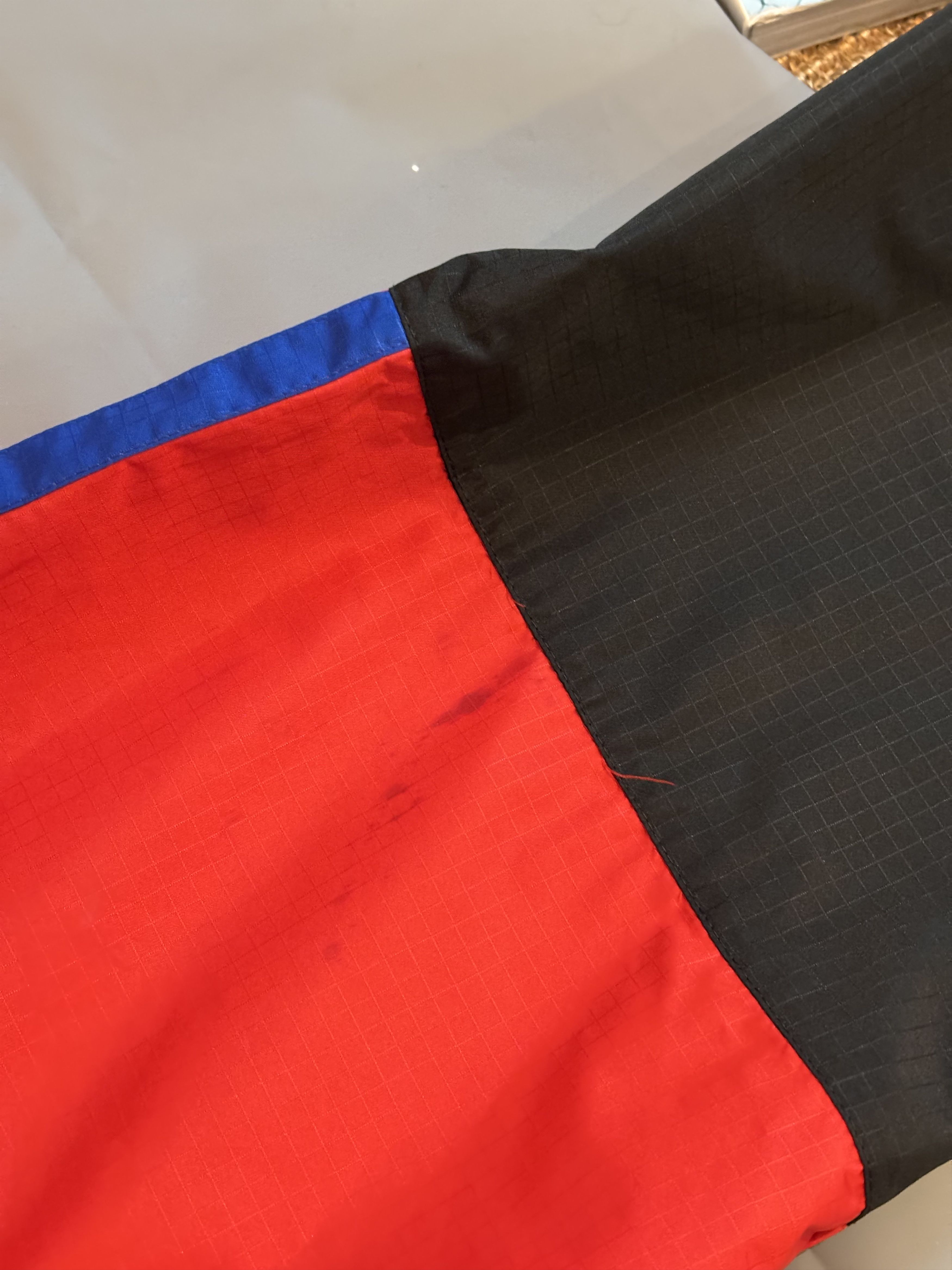 Balenciaga Coach jacket oversize Balenciaga rouge bleu noir Size US XL / EU 56 / 4 - 17 Thumbnail