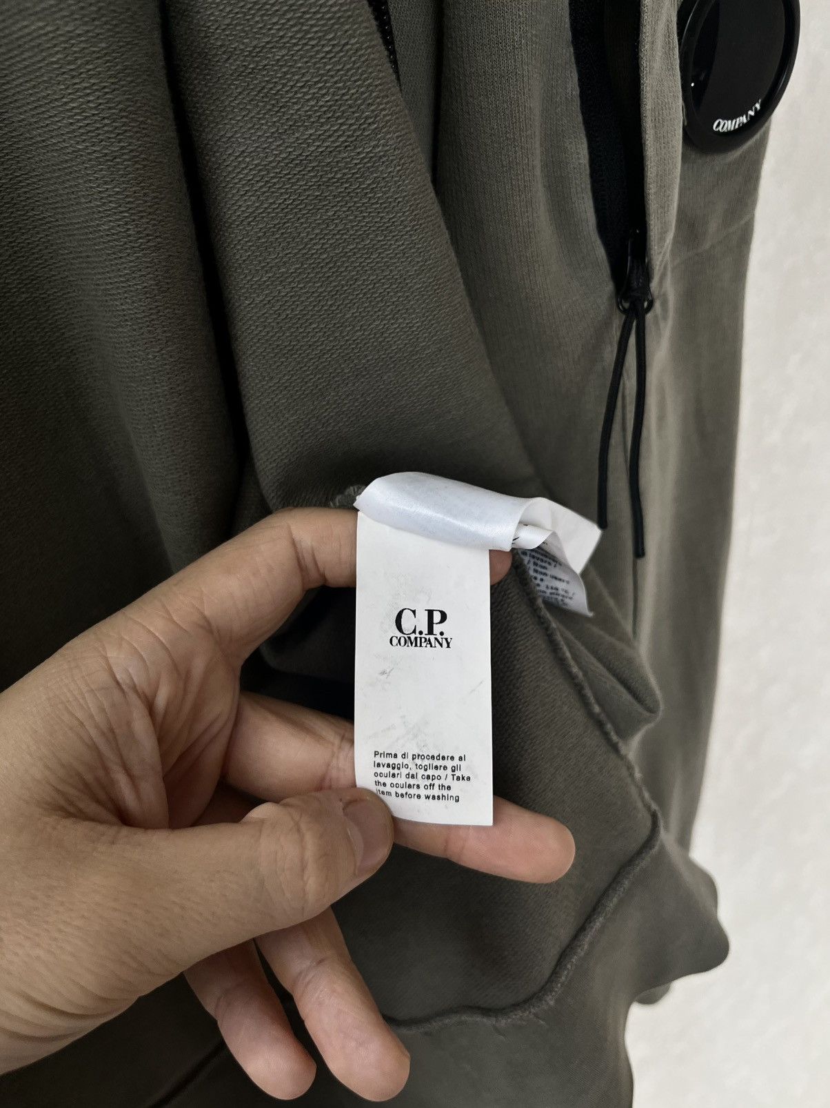 C.P. Company C.P Company Light Green Zip Hoodie 00s Size US M / EU 48-50 / 2 - 12 Thumbnail