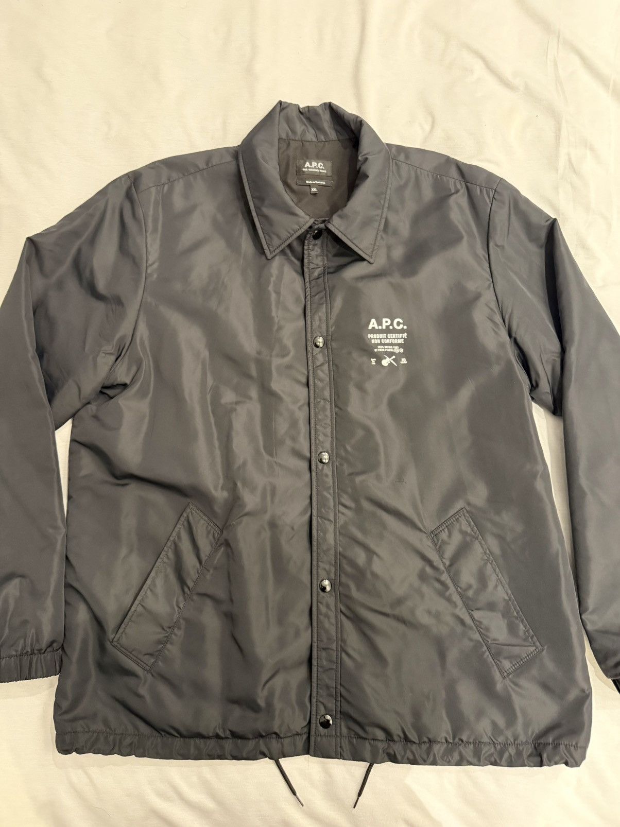A.P.C. APC Coach Jacket sz: XXL Size US XXL / EU 58 / 5 - 9 Thumbnail