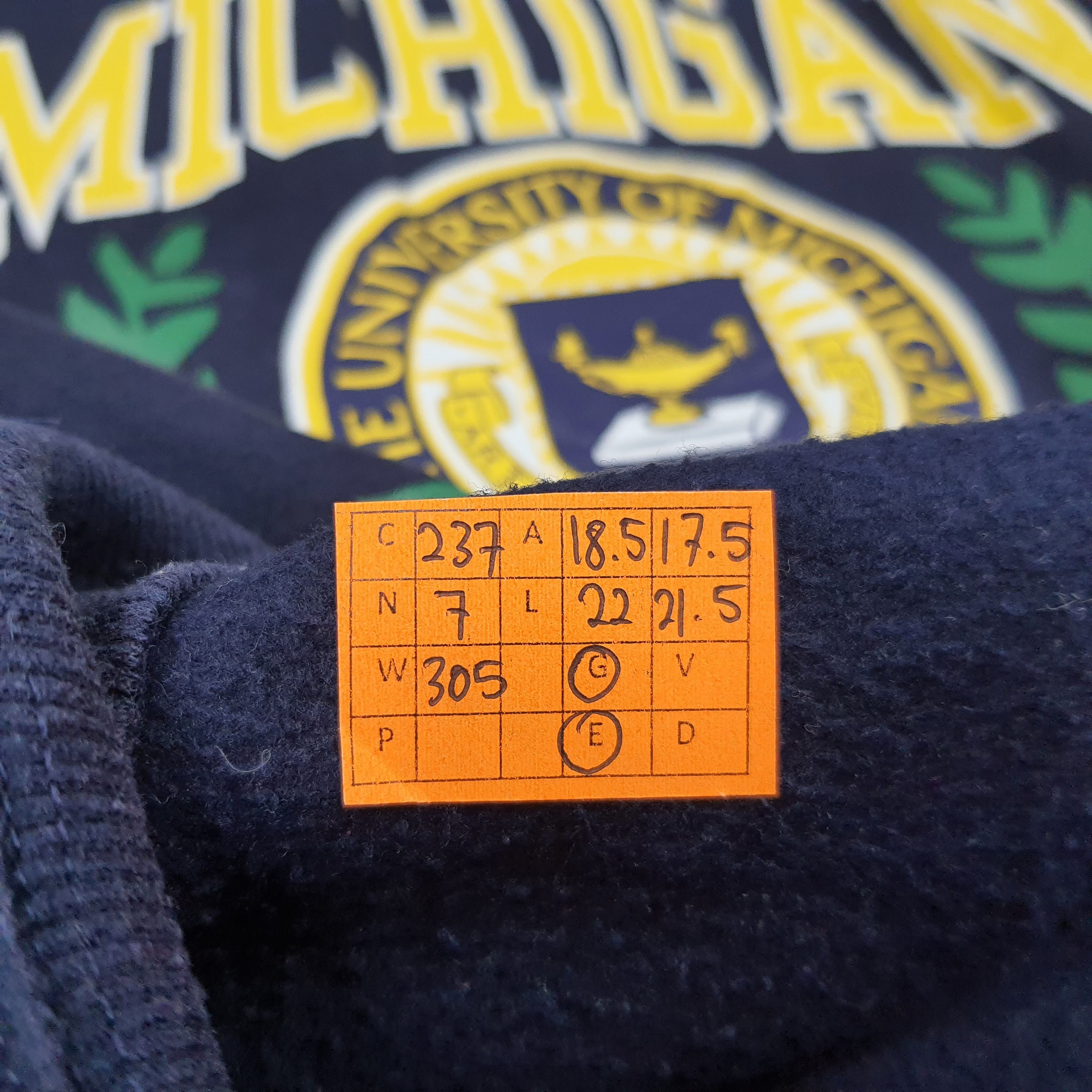 Other Vintage Michigan Wolverines NFL Sweatshirt C237N7 Size XS / US 0-2 / IT 36-38 - 8 Thumbnail