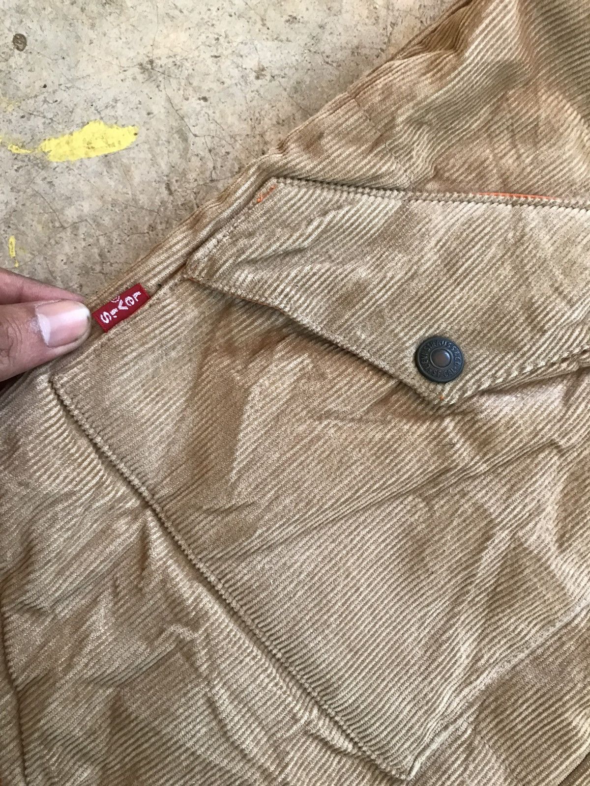 Levi's Vintage Clothing Vintage Levis Reversible Vest Nice Item Size US M / EU 48-50 / 2 - 5 Thumbnail
