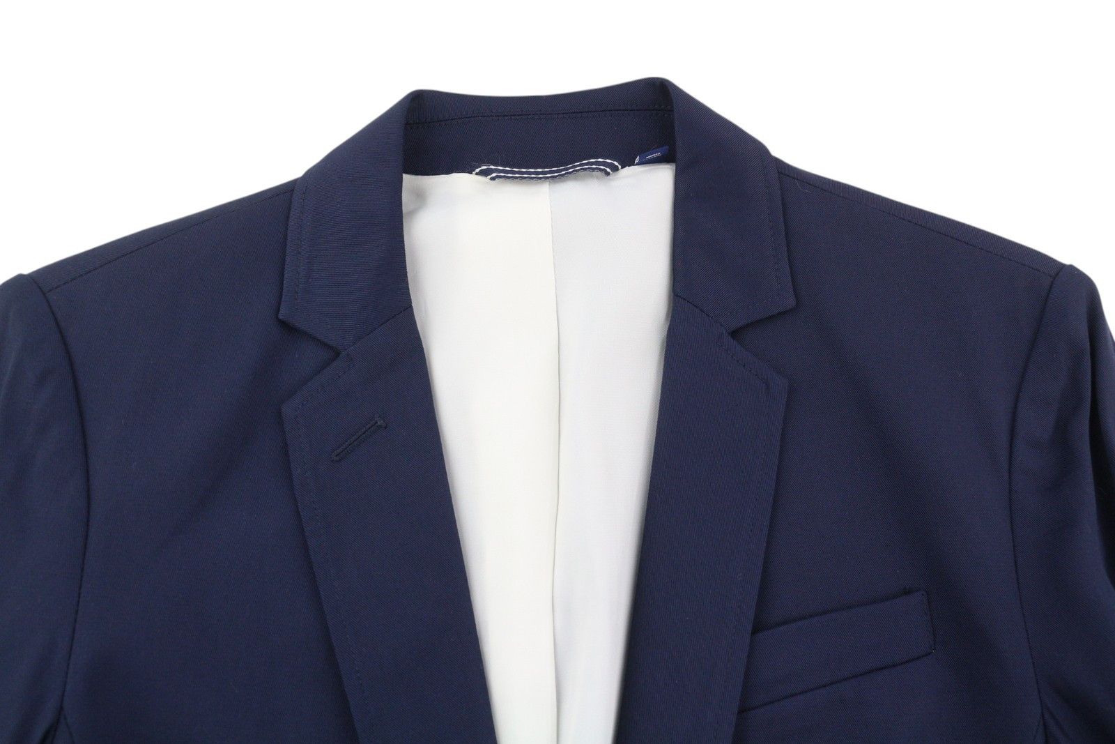 Gant DRAPY TWILL EU36 Dark Blue Notch Lapel Blazer 85311 Size S / US 4 / IT 40 - 5 Thumbnail