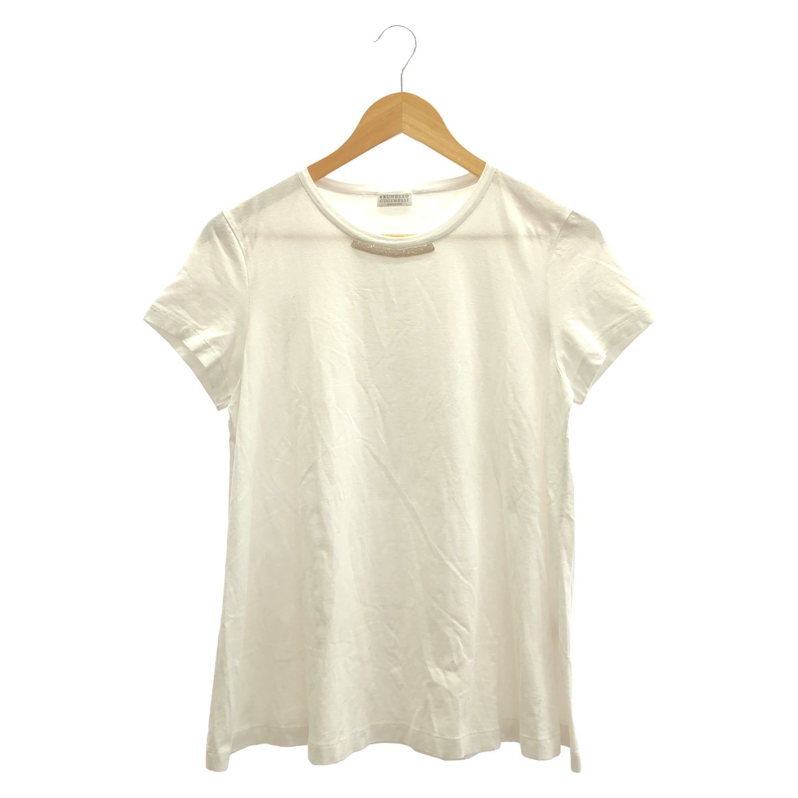 Brunello Cucinelli Brunello Cucinelli T-Shirt Cotton White Size ONE SIZE - 1 Thumbnail