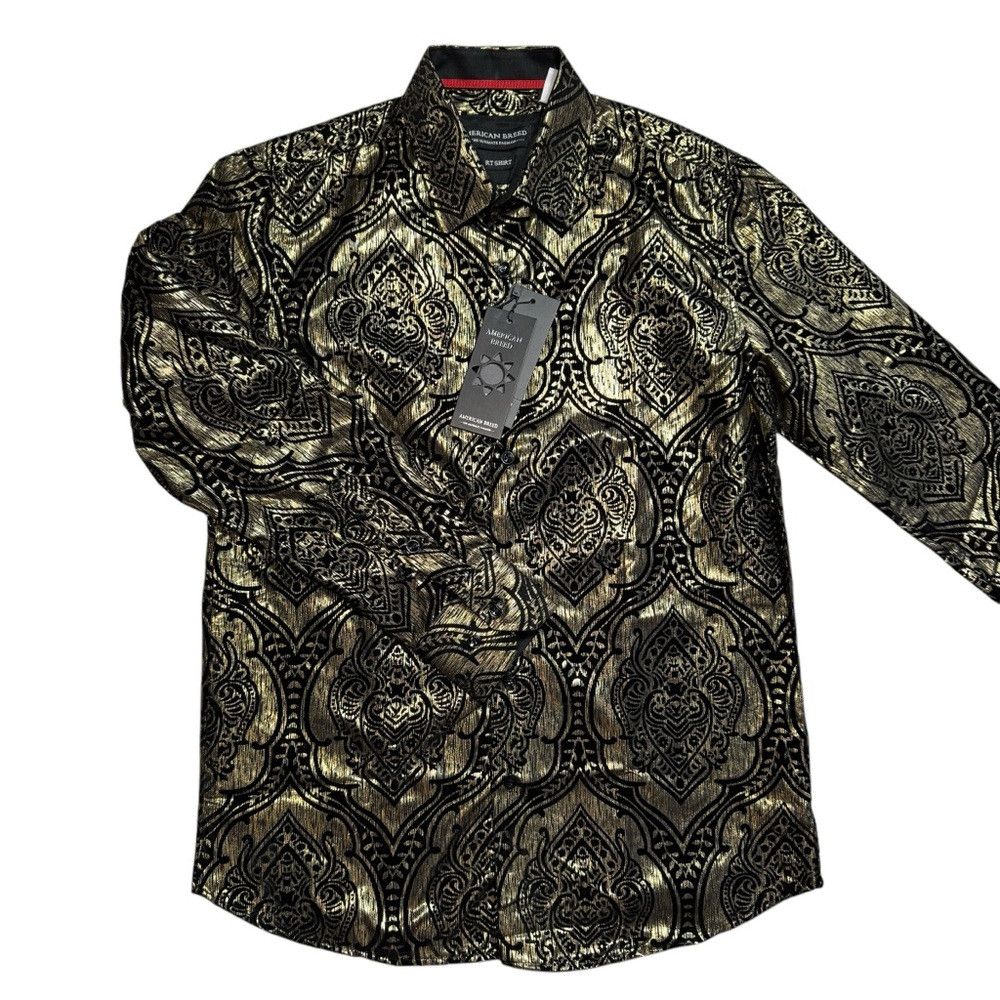 Other NWT New $189 American Breed The Ultimate Fashion Gold Long Size US S / EU 44-46 / 1 - 1 Thumbnail