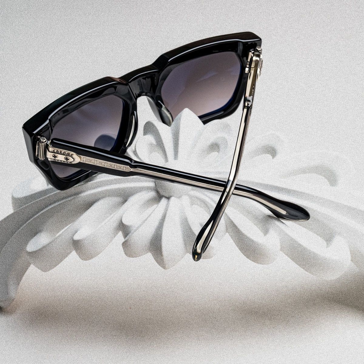 Chrome Hearts CHROME HEARTS JELLY & JAM BLACK SUNGLASSES Size ONE SIZE - 7 Thumbnail